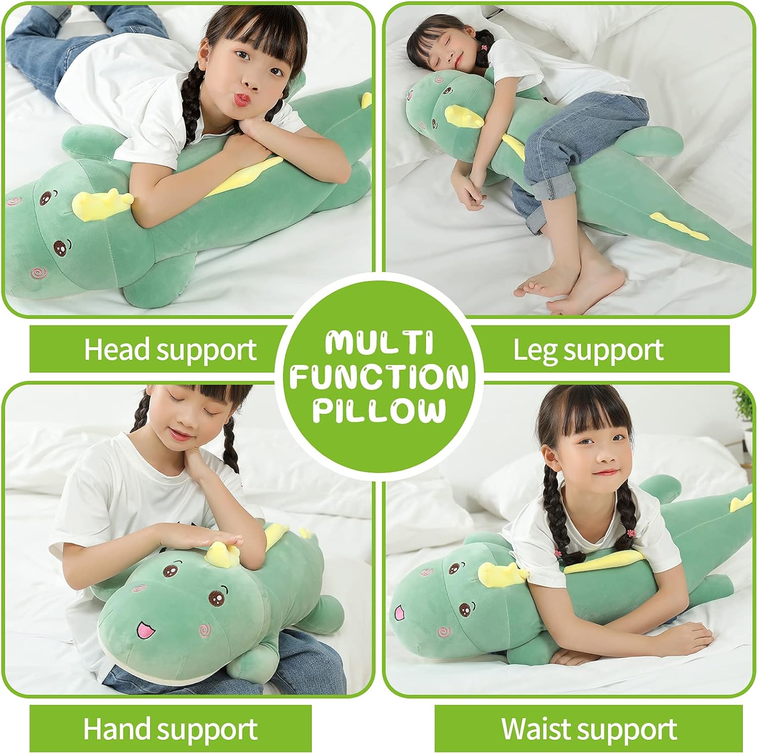 32 Giant Dinosaur Plush Pillow Toy