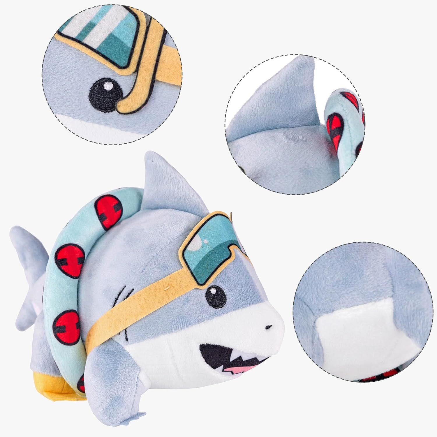 Dibhhui Jeff The Land Shark Plush 98 Inch Toy