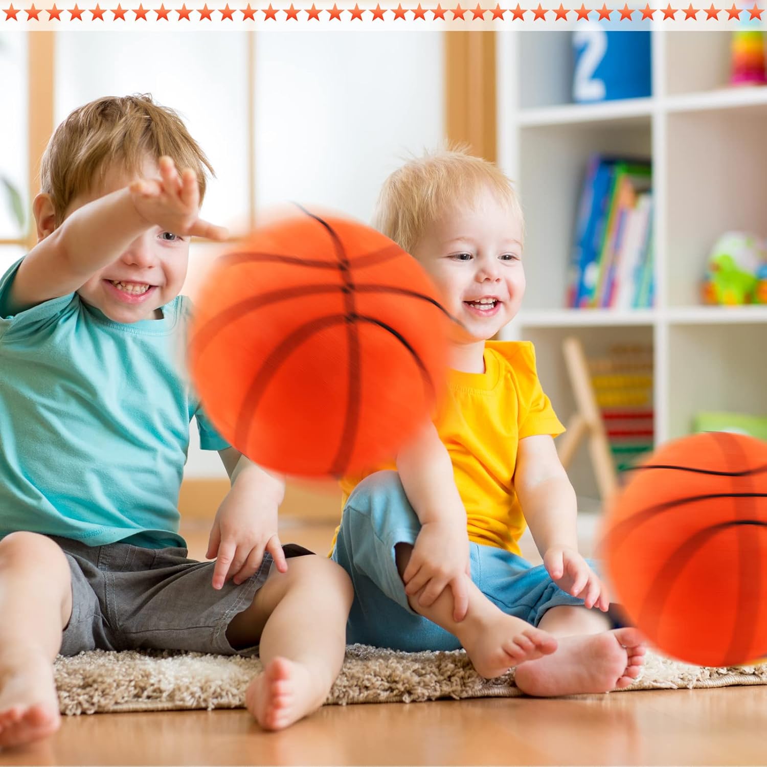 HyDren 2 Pcs Plush Basketball Pillows