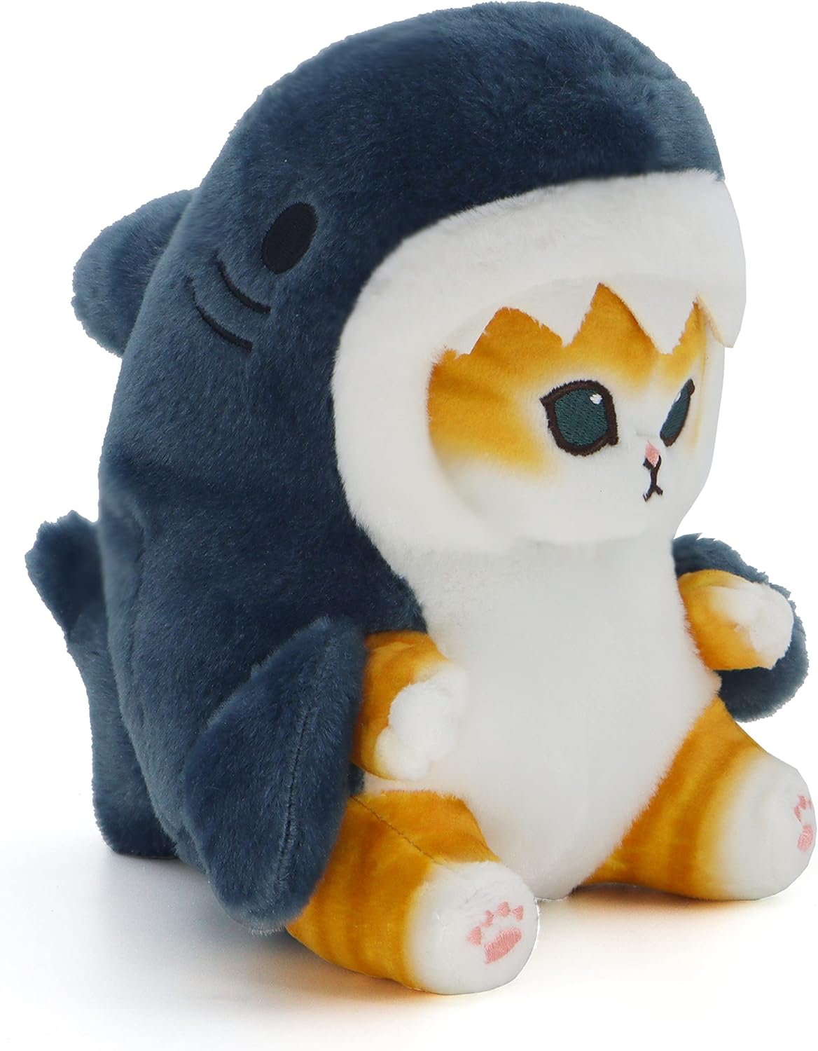 CNAANA Kawaii Shark Cat Plush Toy 20cm Soft Pillow for Kids