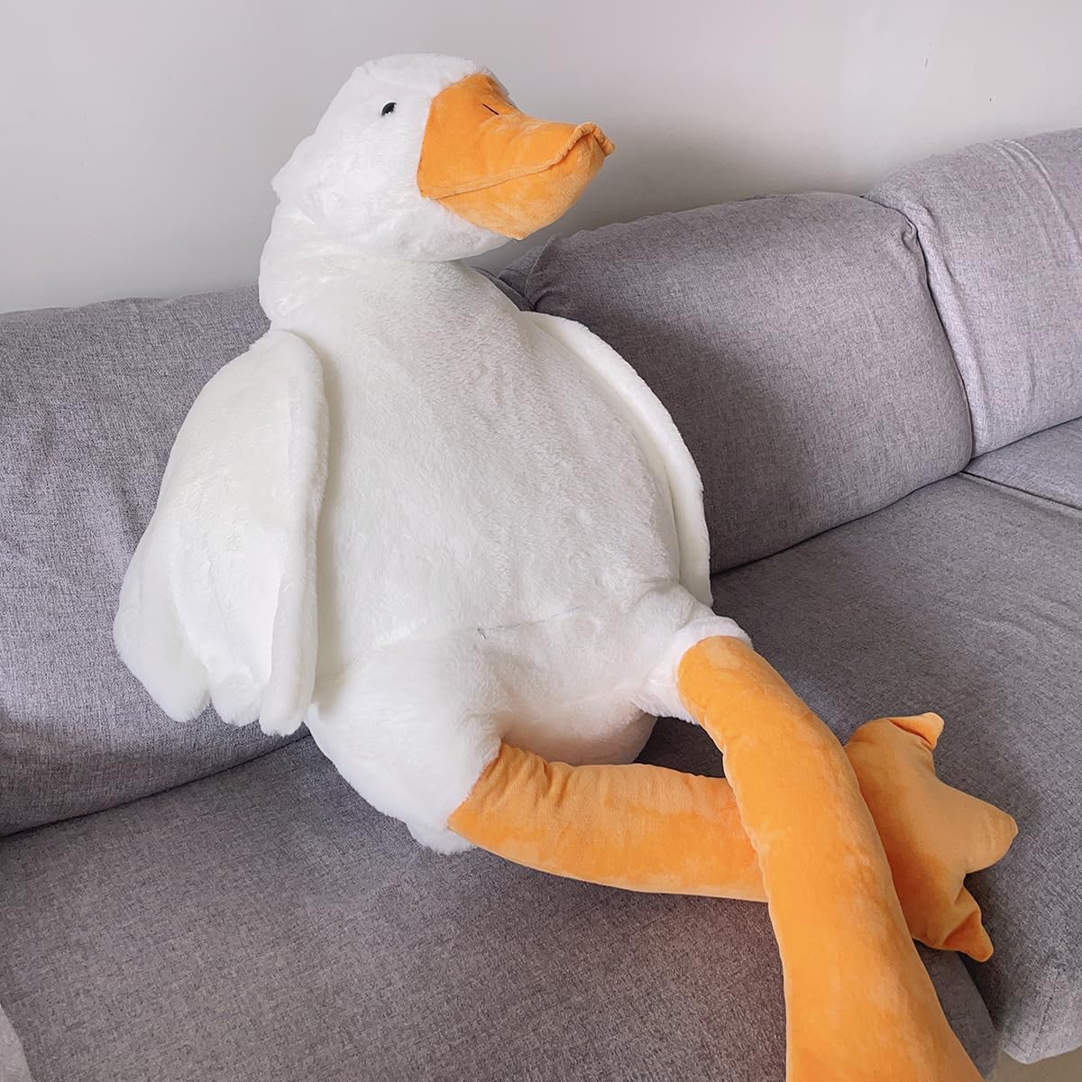 Haengbuk Giant Goose Stuffed Animal 748in White Swan Plush Pillow