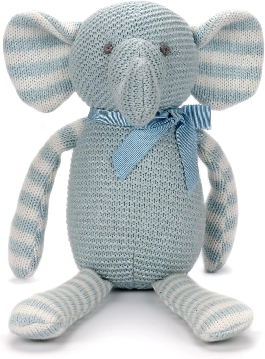 FLUFFYFUN Organic Baby Toys Blue Elephant 71 Inch
