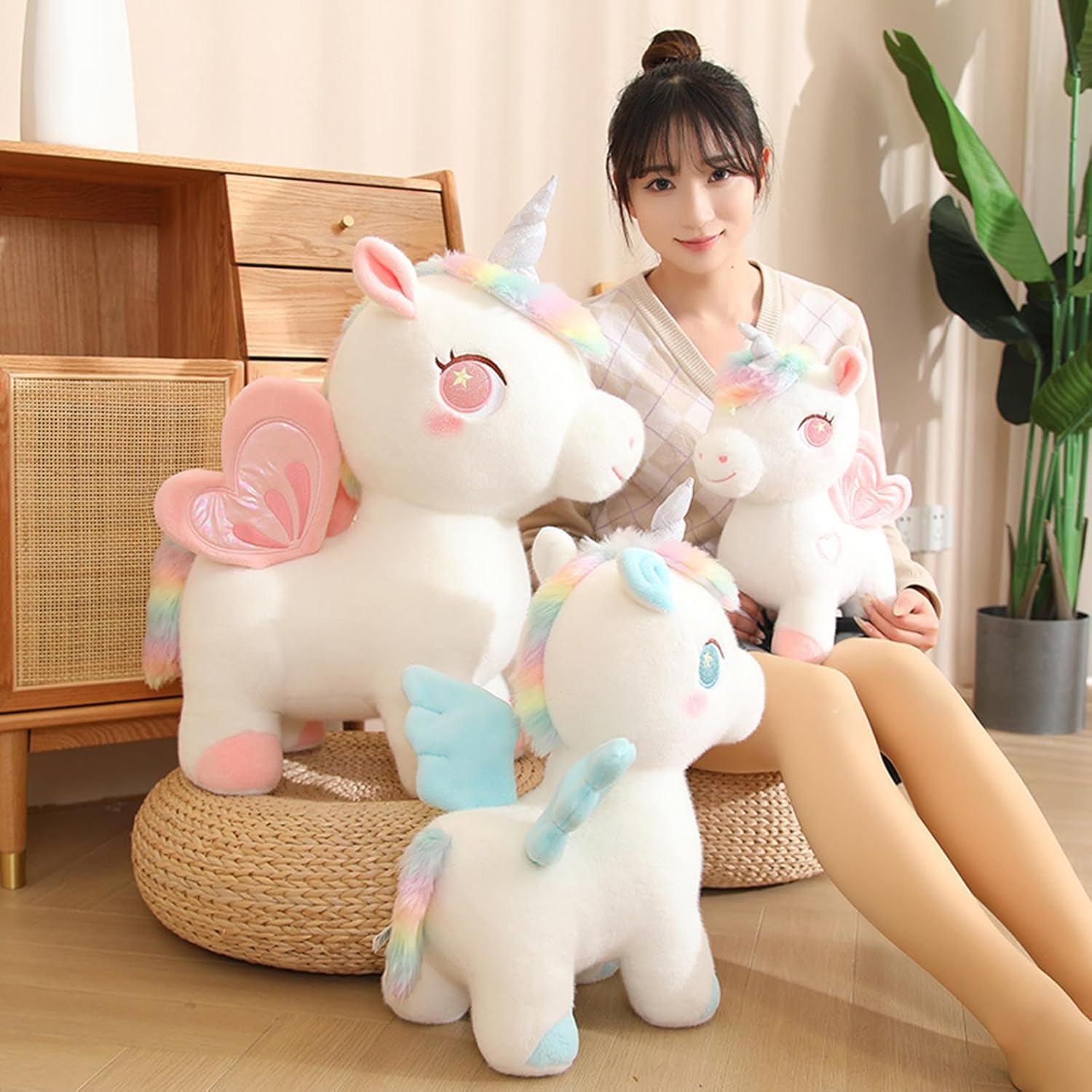 Plush Unicorn Pillow for Kids and Lovers
