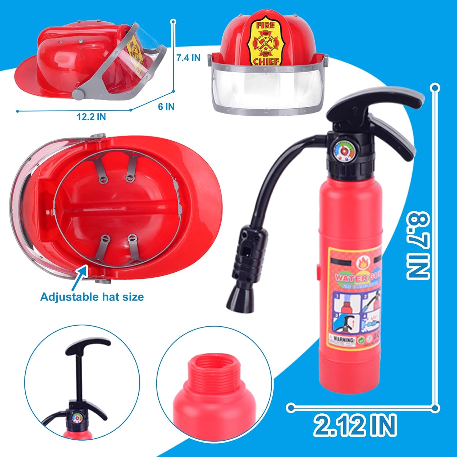 Lesheng Space Firefighter Costume for Kids 1
