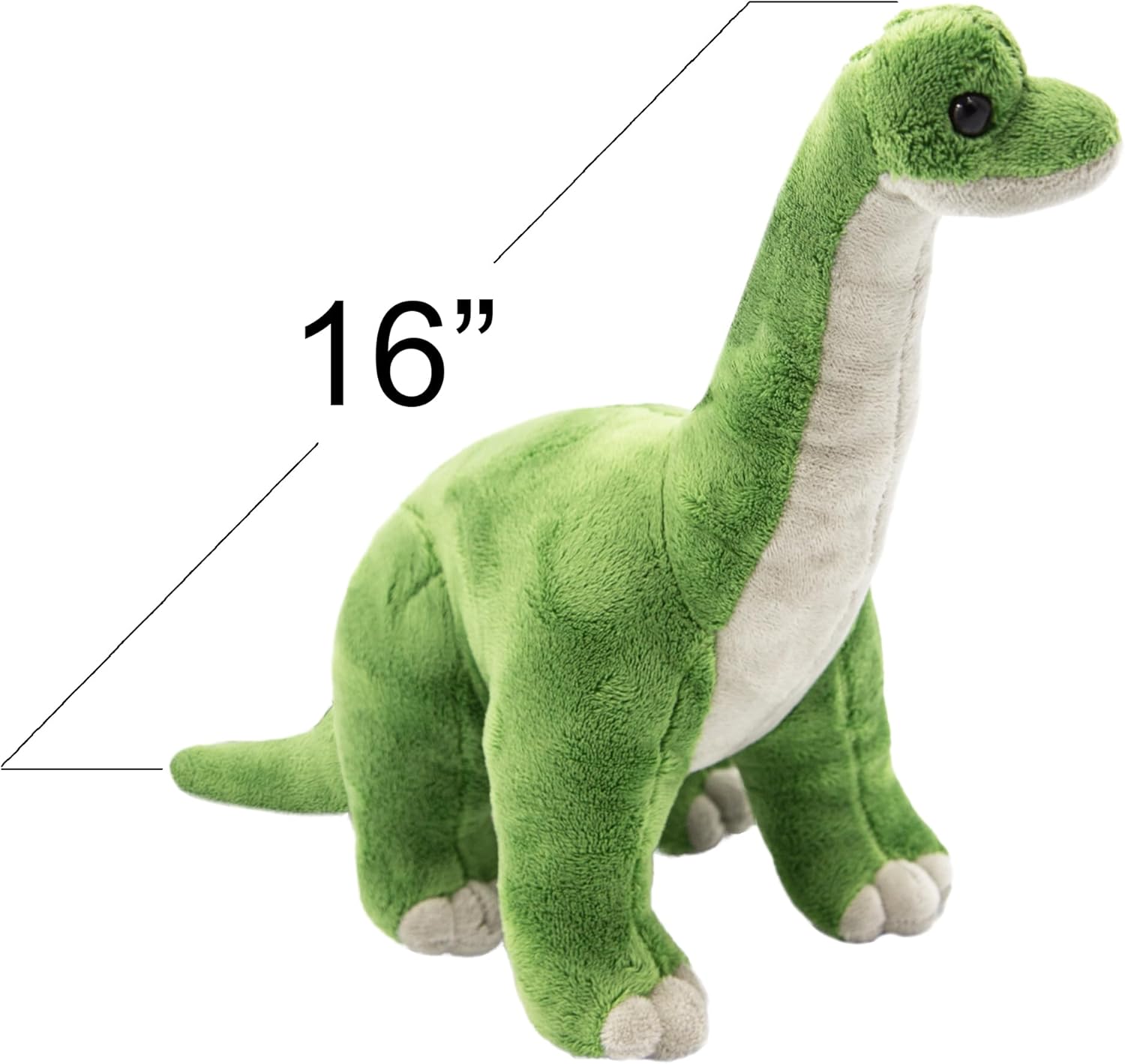 ArtCreativity Big Cozy Plush Brachiosaurus Dinosaur