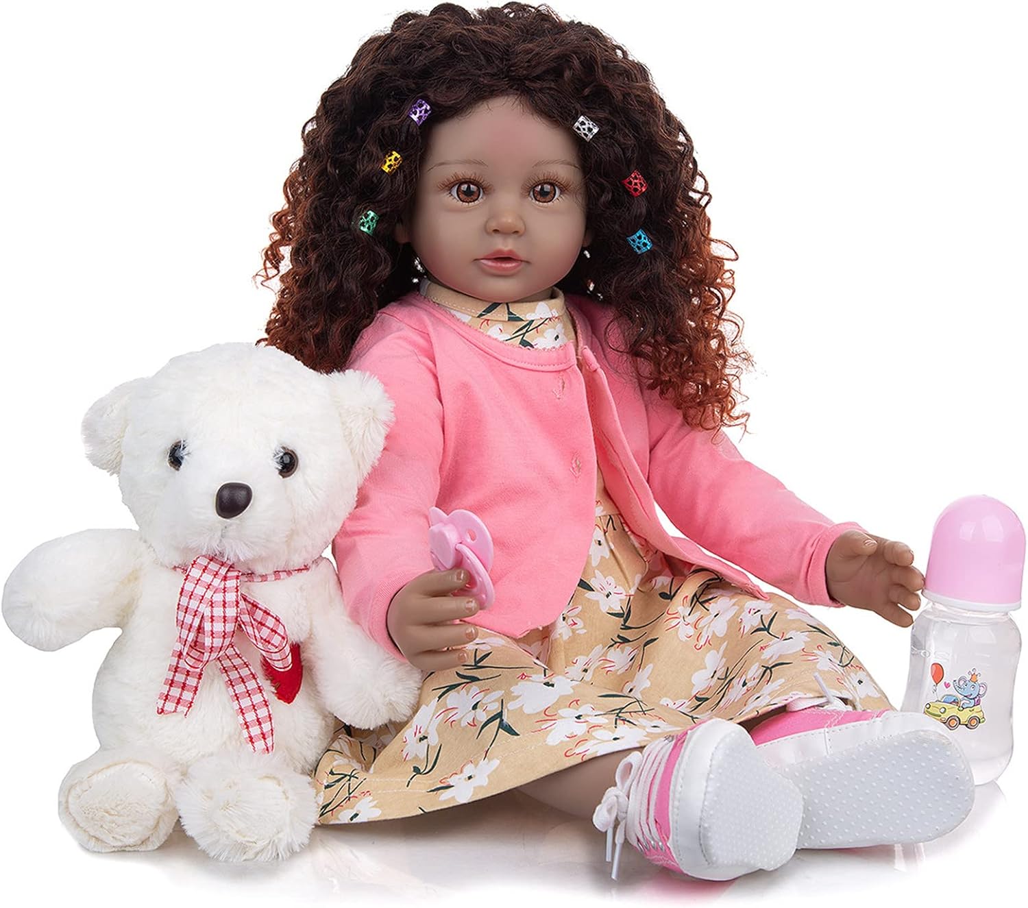 Leybold Reborn Baby Doll 24Inch Lifelike Handmade Silicone