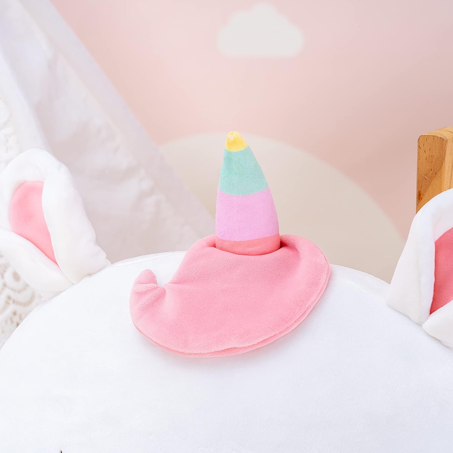 Stuffed Unicorn Pillow Plush Toy for Girls