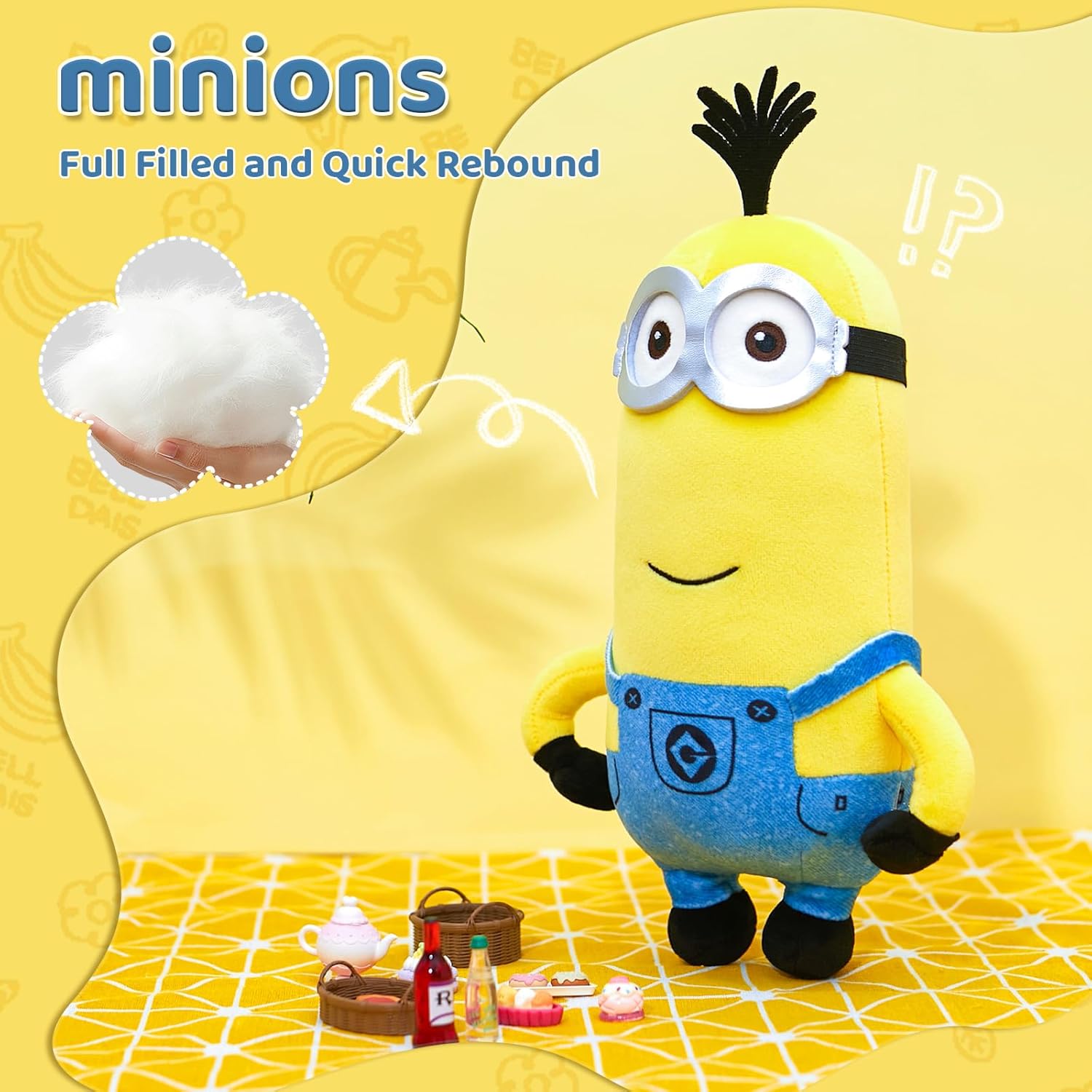MINISO 10 Inch Kevin Minion Plush Pillow Toy