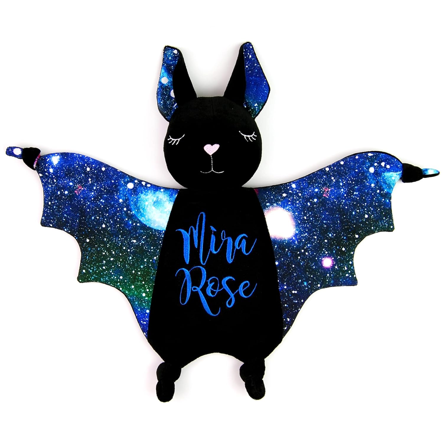 Halloween Baby Security Blanket Bat Plush