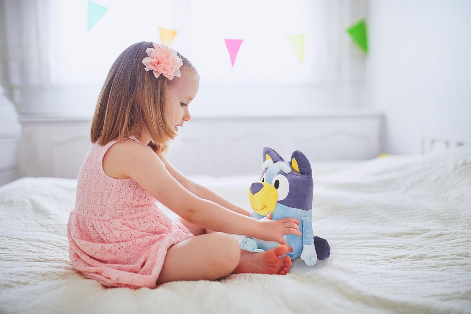 Jay Franco Bluey Mini Plush Pillow Buddy - 12 Inch Soft Support Pillow