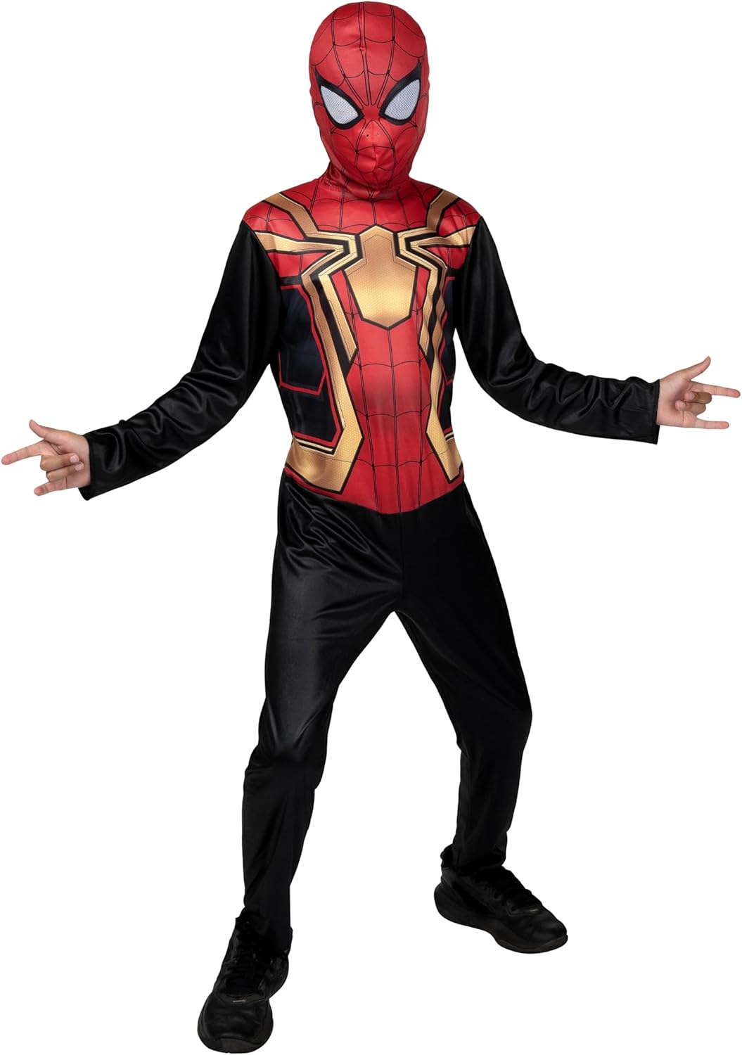 Marvel Spider-Man Youth Halloween Costume - Premium Jumpsuit with Mask