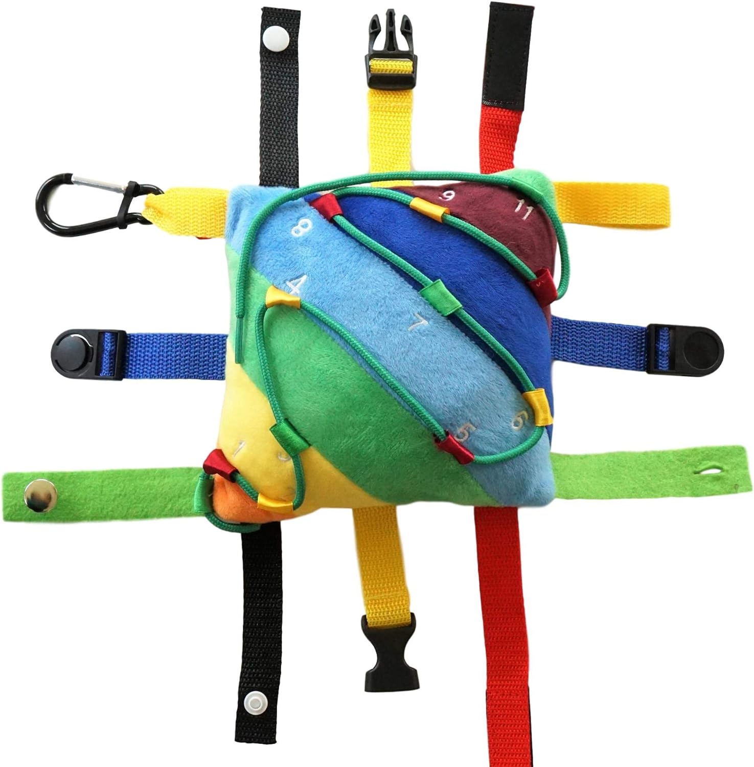 SENSORY4U Buckle Pillow Fine Motor Toy for Kids