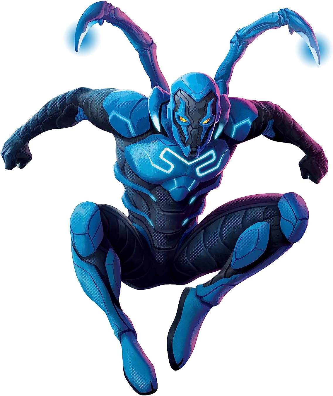 Rubies Boys DC Deluxe Blue Beetle Costume Jumpsuit and Mask