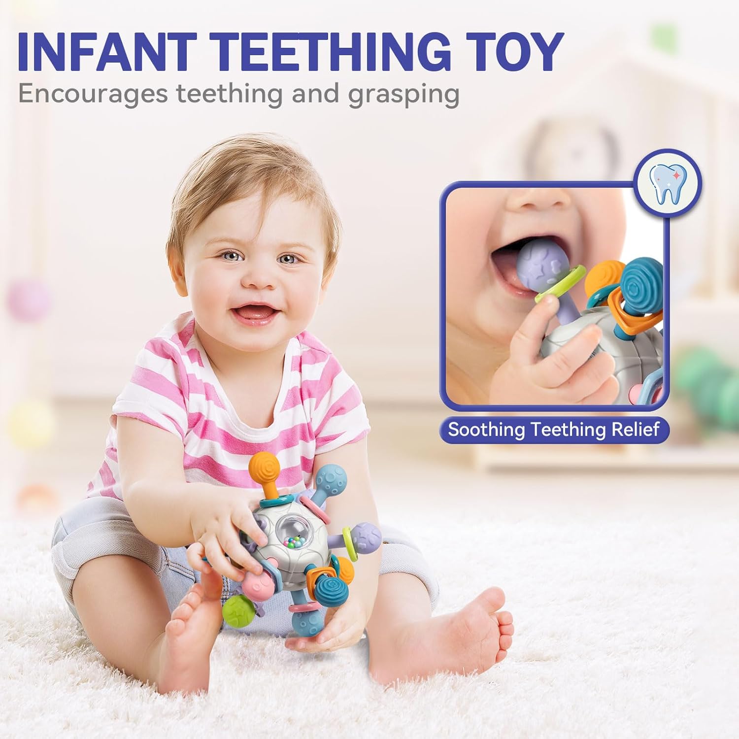 Jyusmile 5 in 1 Montessori Baby Toy Set