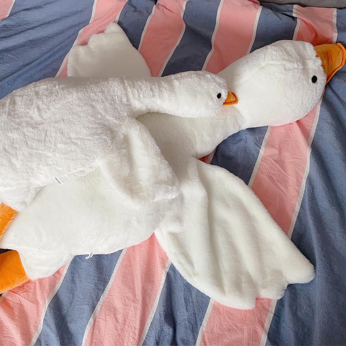 Haengbuk Giant Goose Stuffed Animal 748in White Swan Plush Pillow