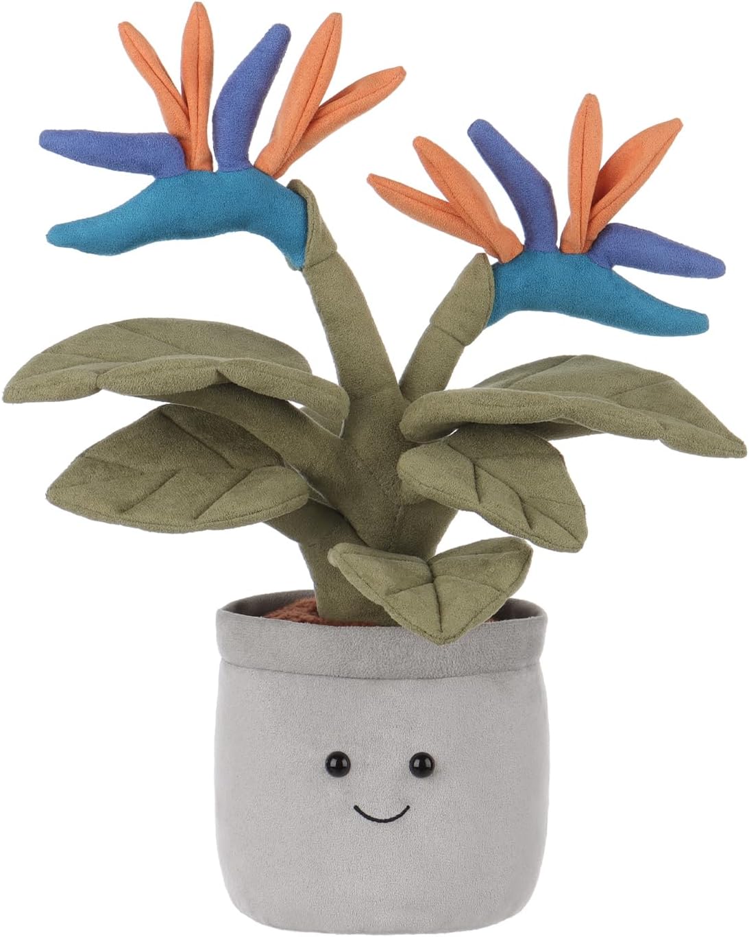 Apricot Lamb Potted Bird of Paradise Plush Stuffed Animal