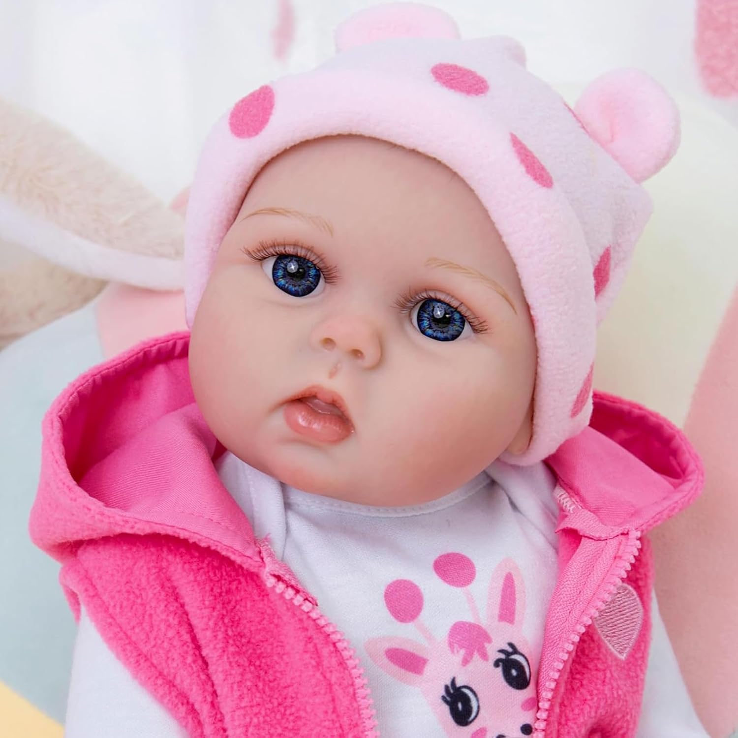 HEHUZY 22 Inch Realistic Reborn Baby Doll Girl