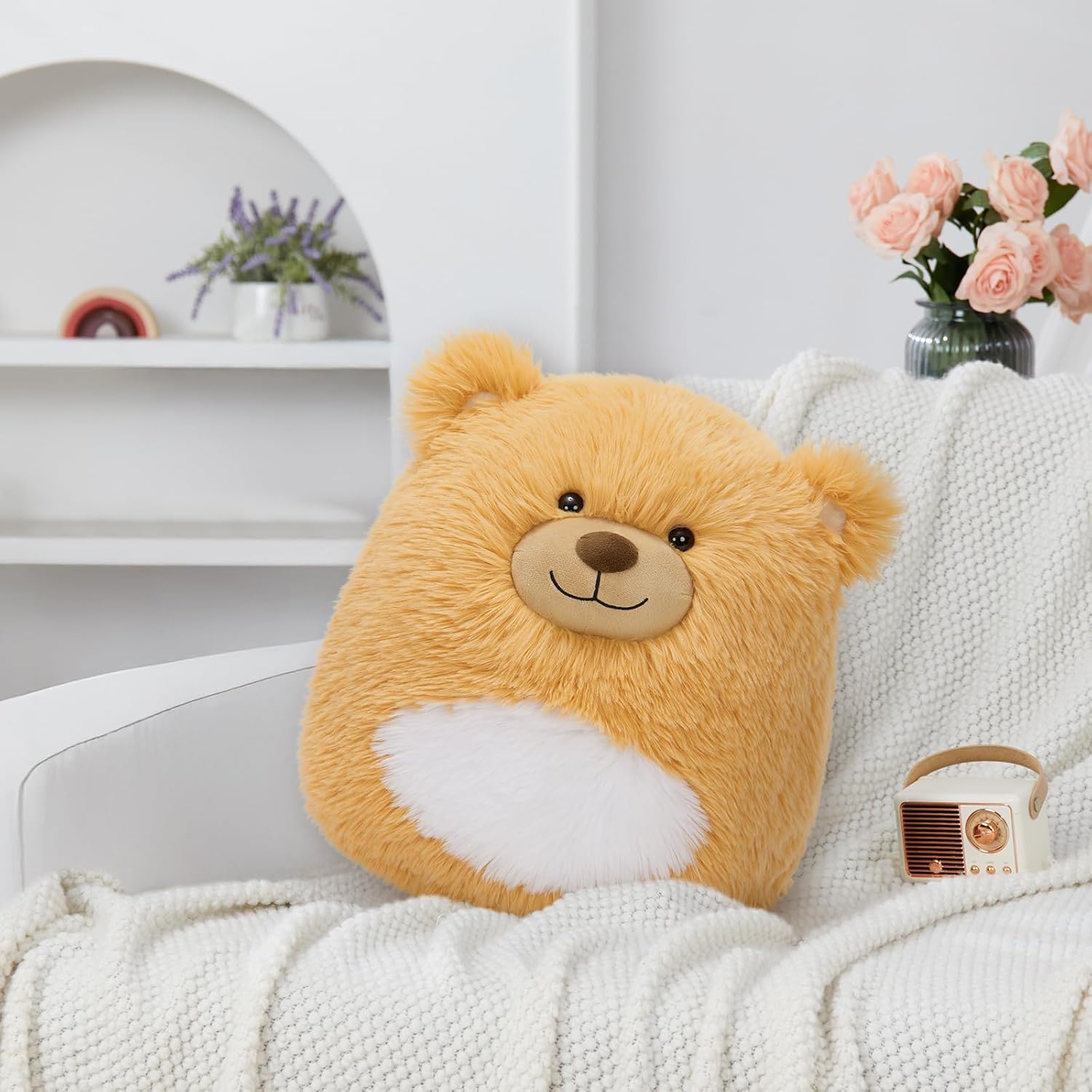 MaoGoLan Teddy Bear Plush Pillow 14