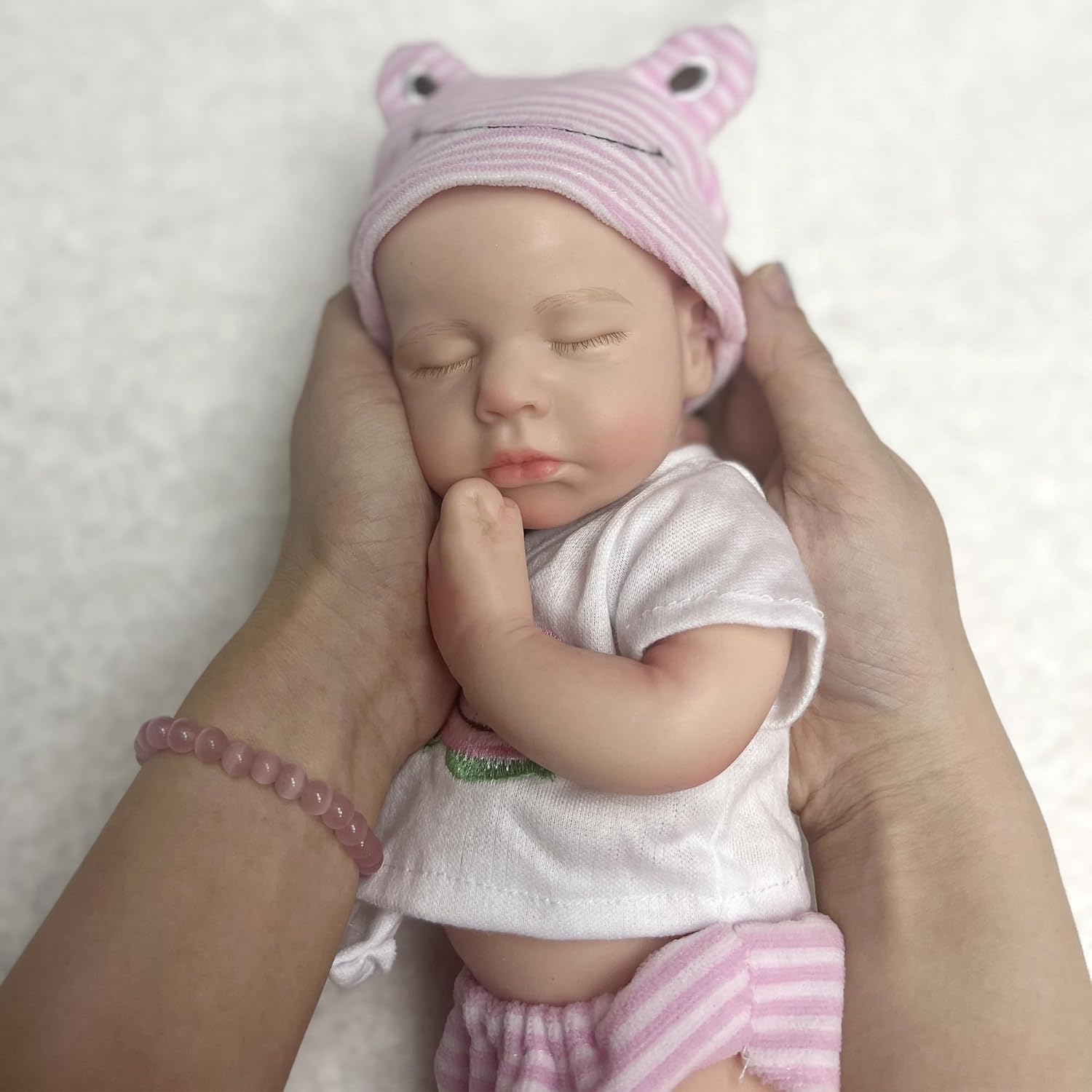 OtardDolls 33cm Realistic Solid Silicone Reborn Baby Doll