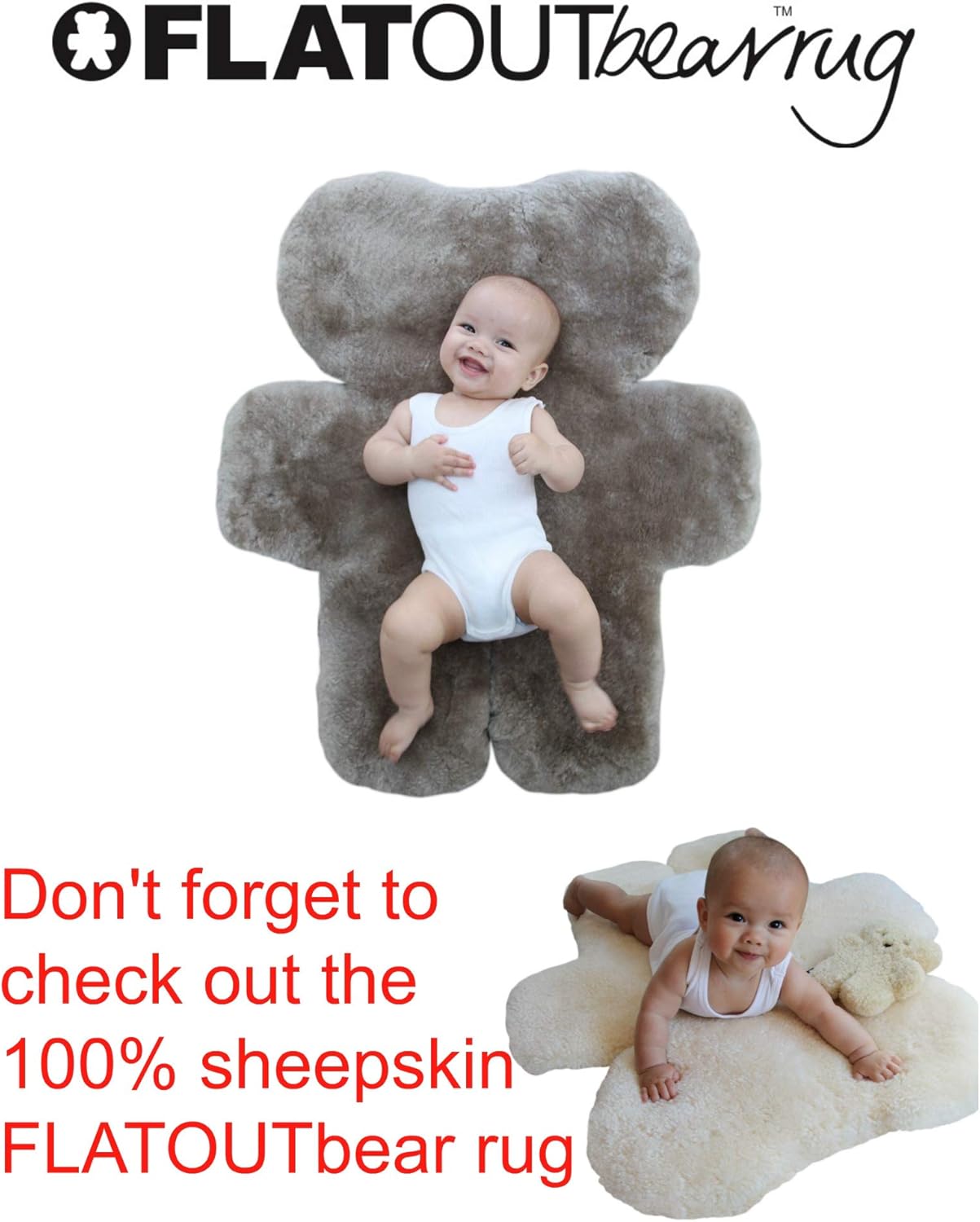 Baby Honey 100 Australian Sheepskin Teddy Bear