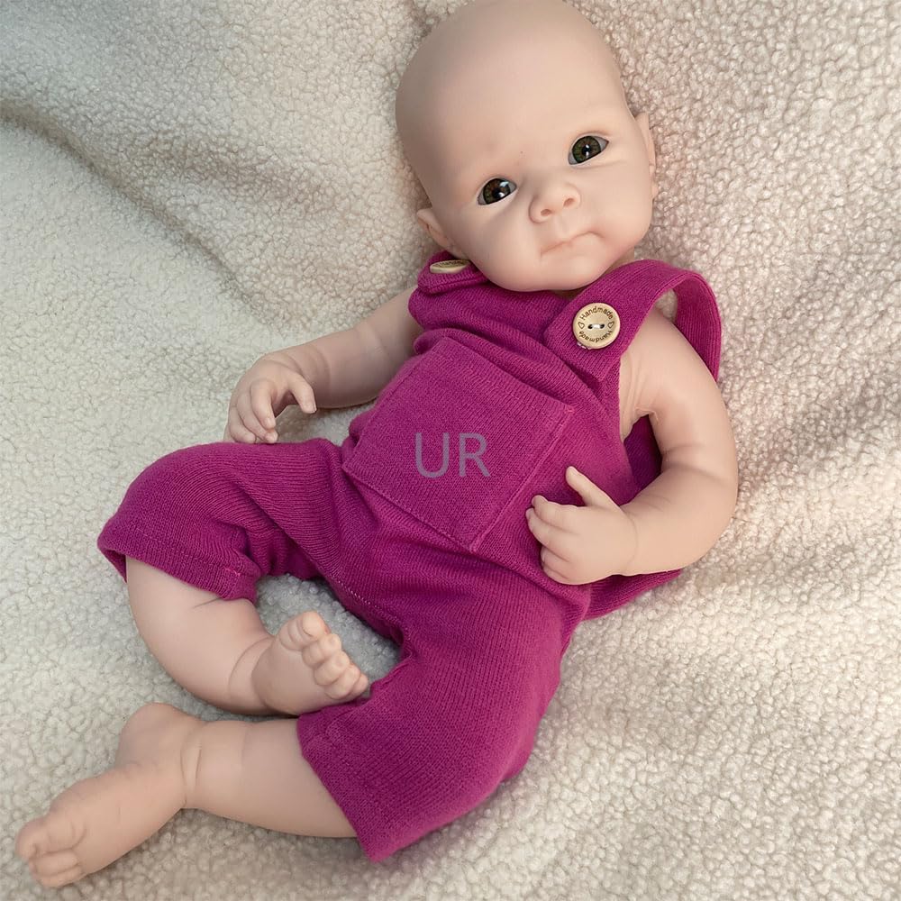 Oppaionaho 19 Silicone Reborn Baby Doll with Birth Certificate