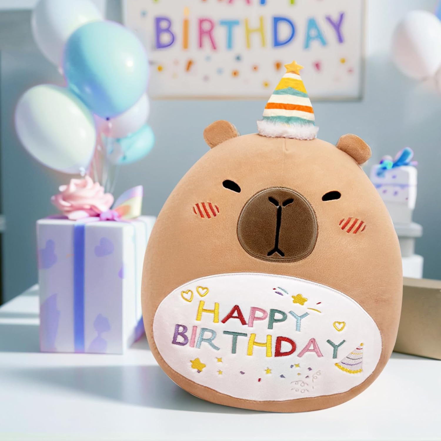 TITQWOP 14 Capybara Plush Pillow Toy for Kids