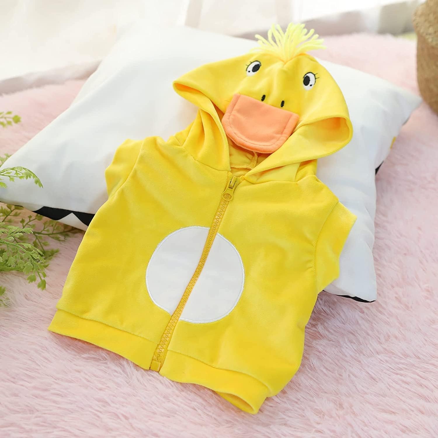 Yellow Duck Reborn Baby Doll Clothes 5pcs Set