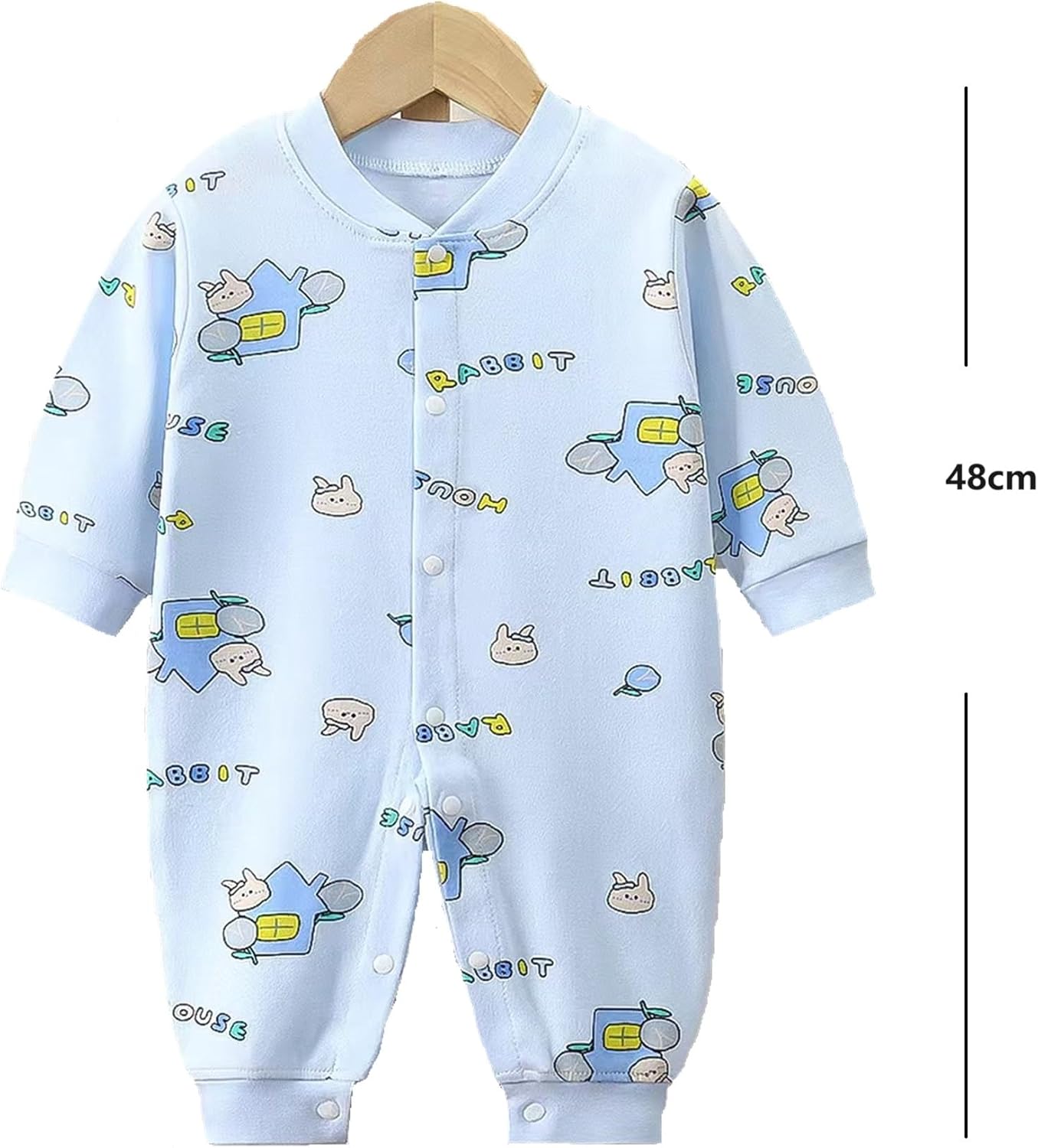 Xunwa Reborn Baby Doll Pajamas for 24 Inch Newborn Boy