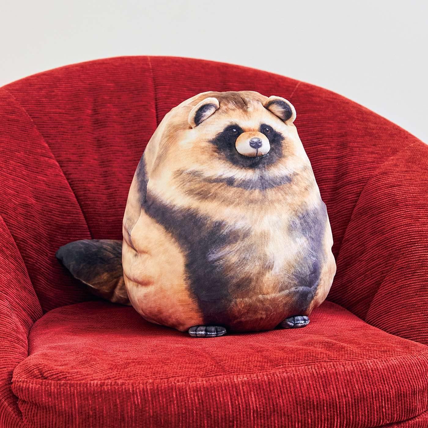 Sew Butiful 12 Raccoon Plush Pillow Toy