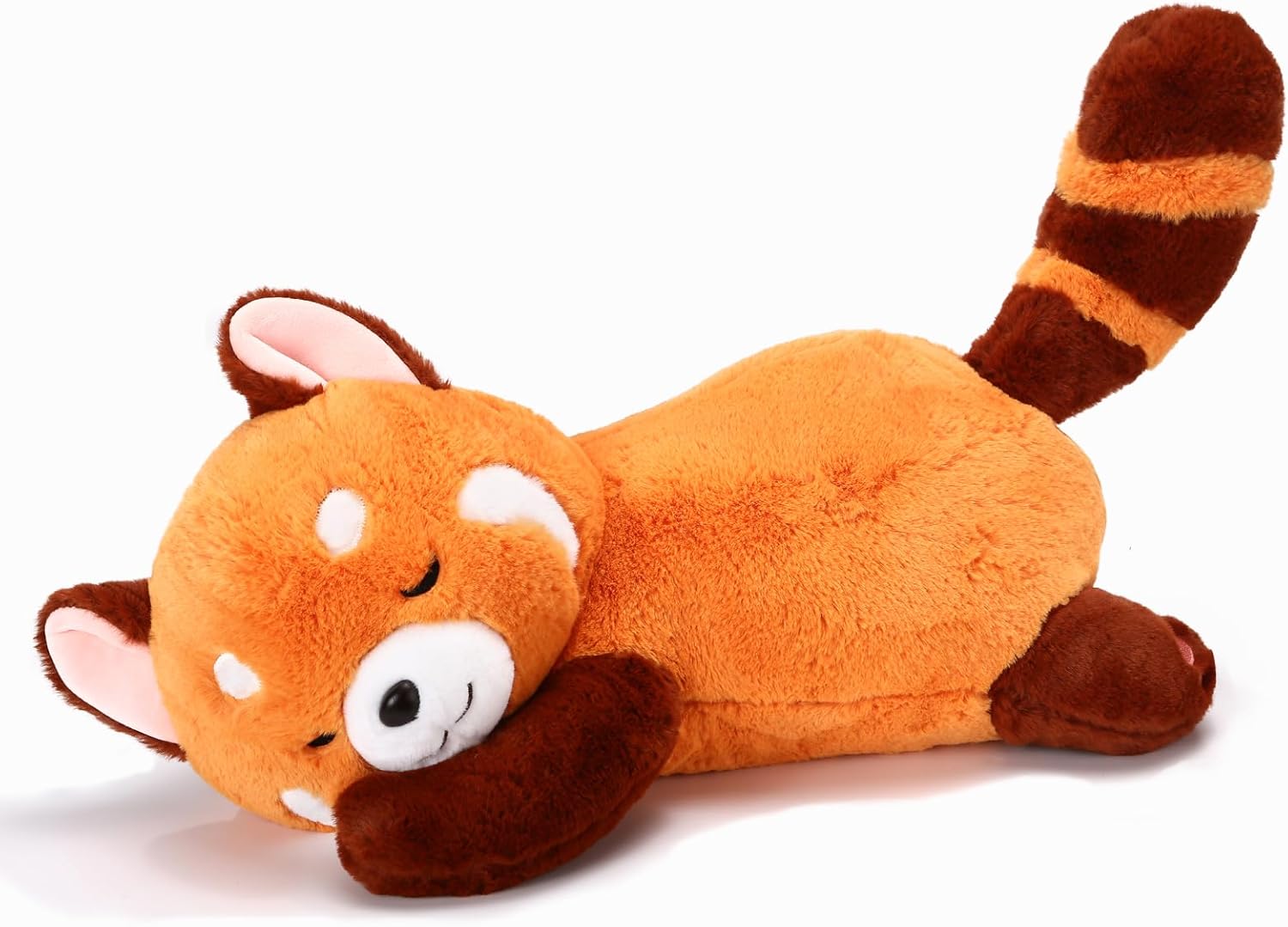 Big Red Panda Plush Pillow - 197-inch Huggable Stuffie Toy