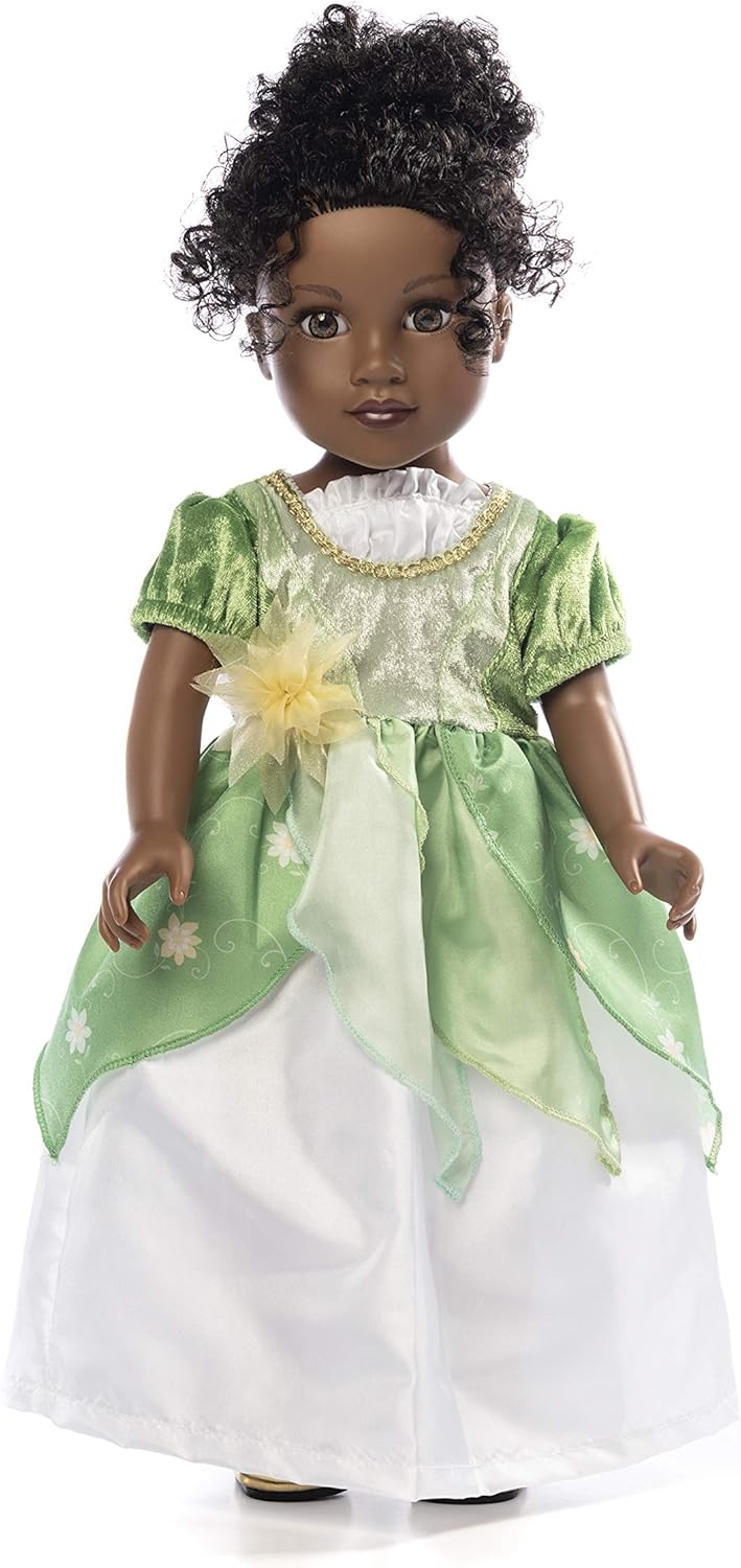 Little Adventures Classic Lily Pad Princess Dress for Dolls 1