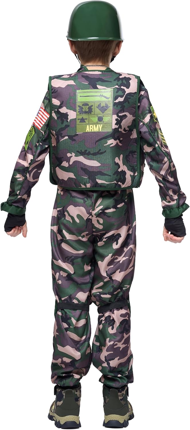 Spooktacular Creations Kids Military Costume Set 1