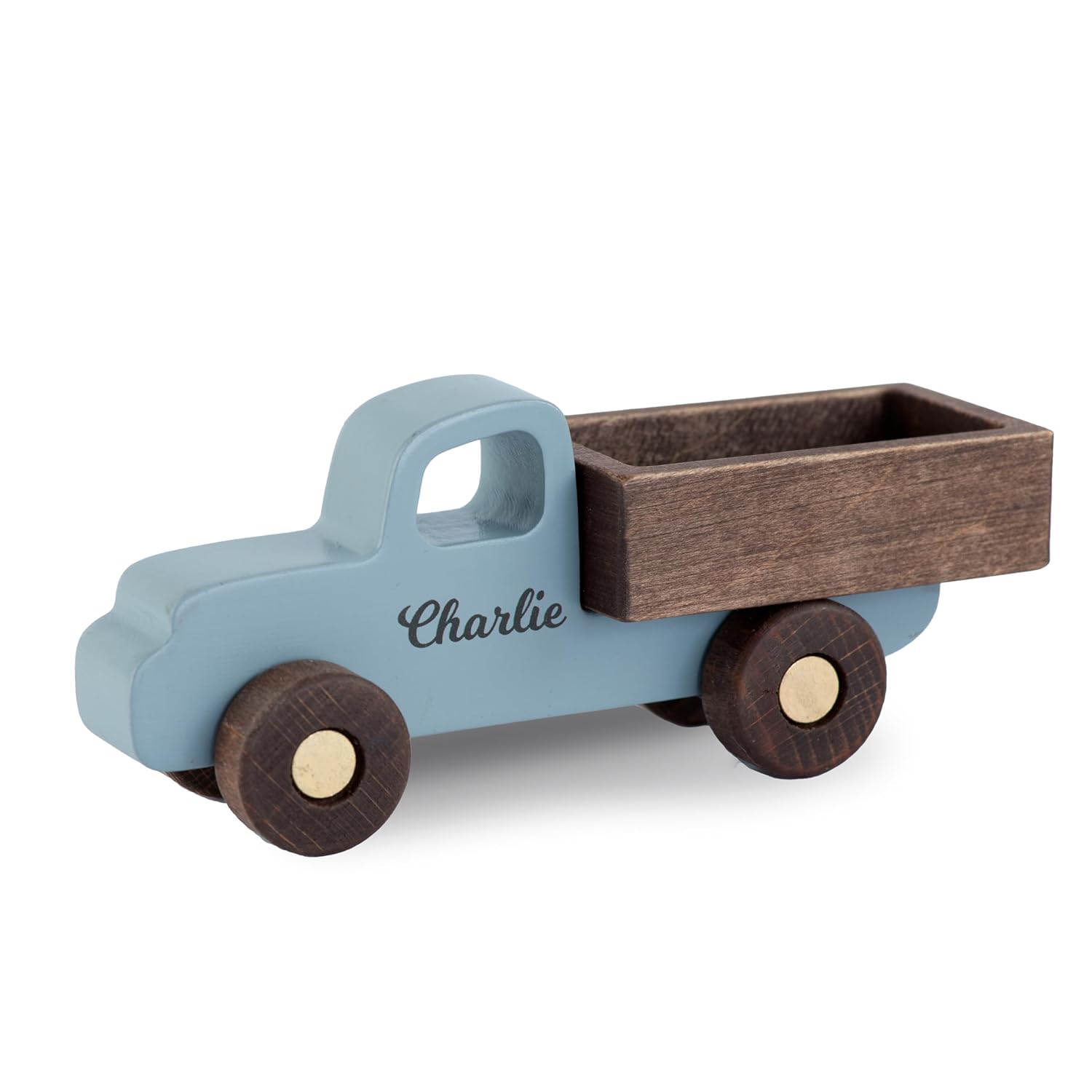 Personalized Wooden Toy Car Set of 3