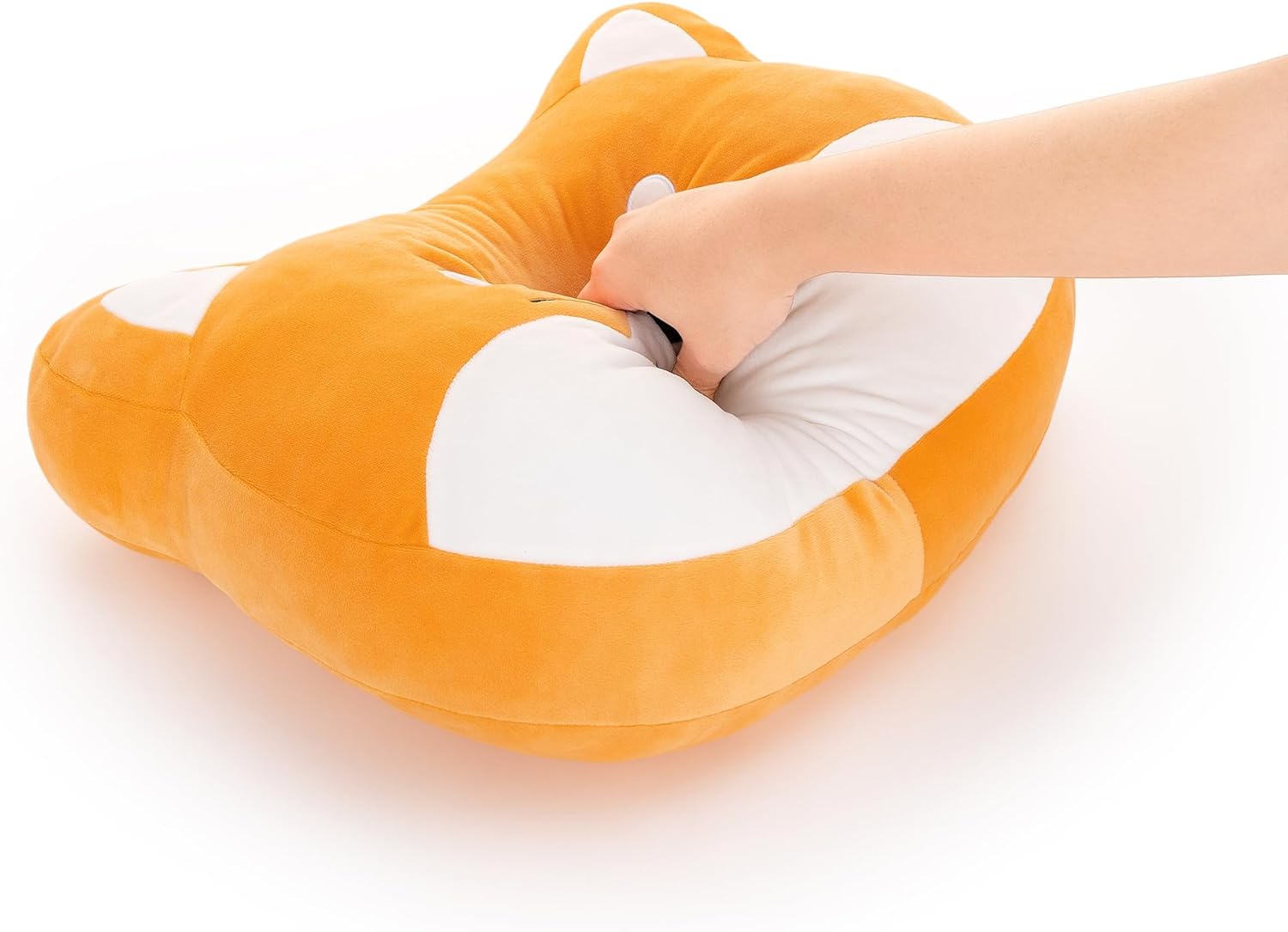 Lazada Kids Plush Corgi Pillow 15 Inches Gray