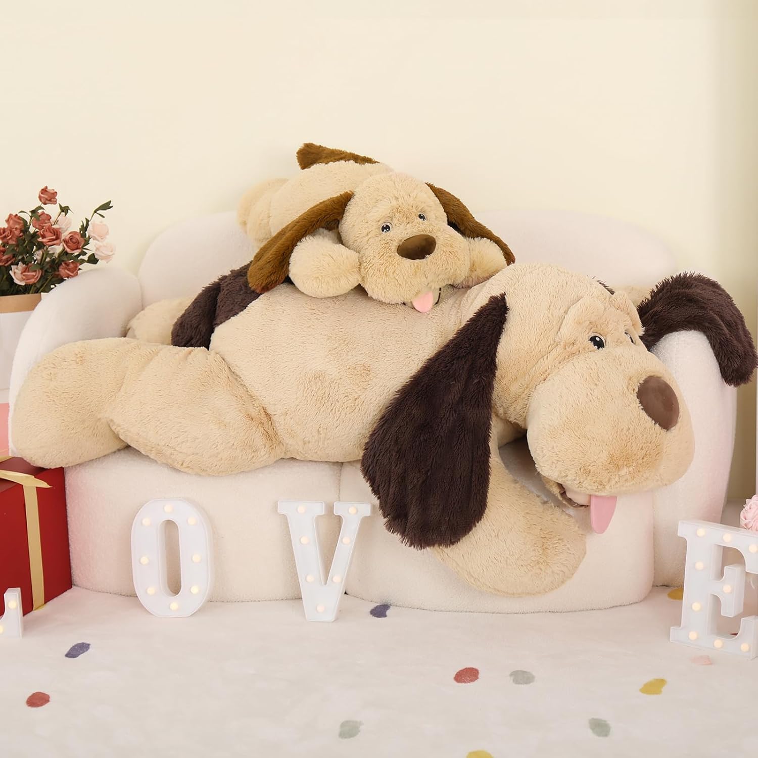 MorisMos 31 Giant Dog Plush Pillow Toy