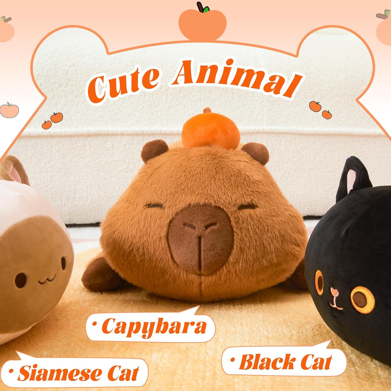 MINISO Capybara Plush Toy 196 Inches