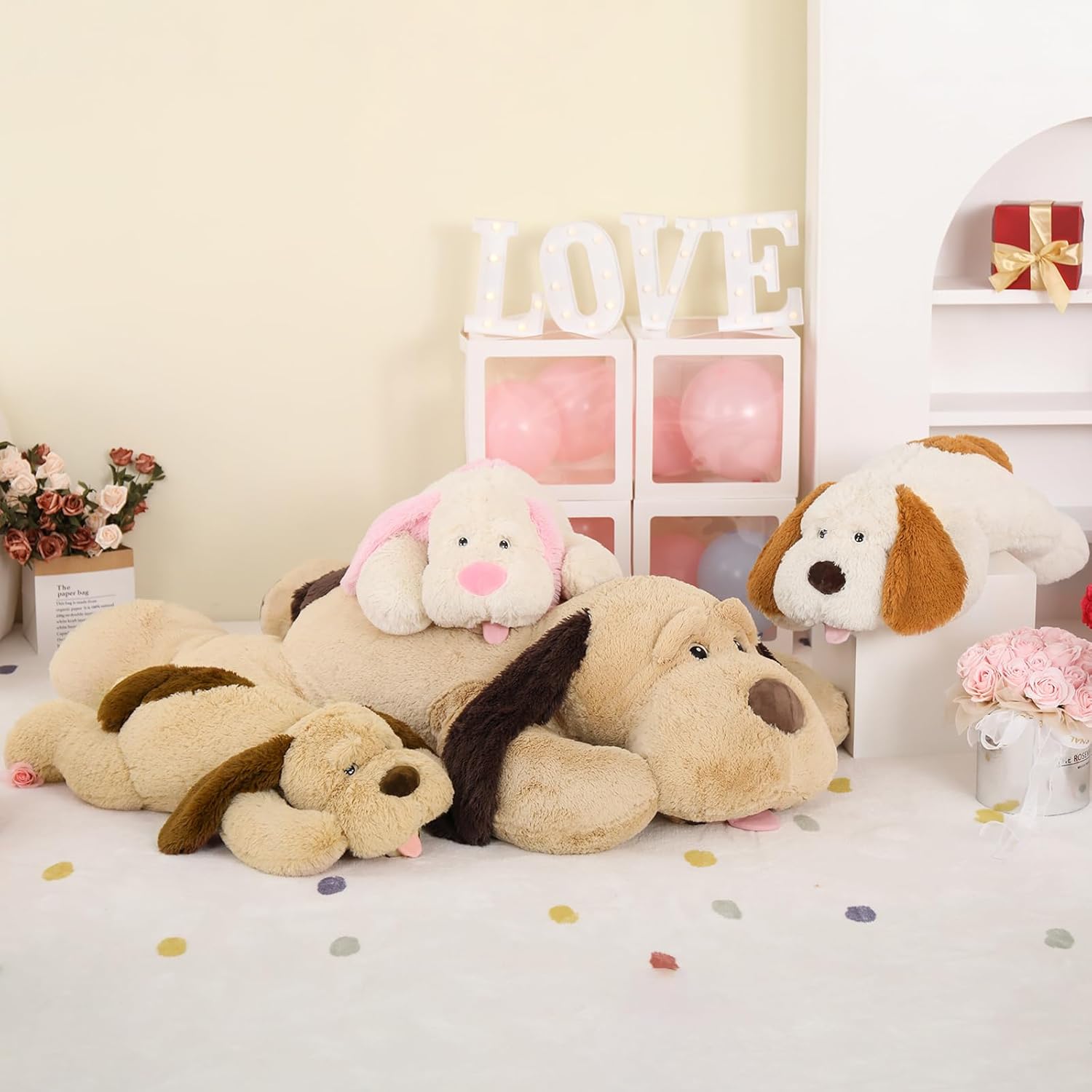 MorisMos 31 Giant Dog Plush Pillow Toy