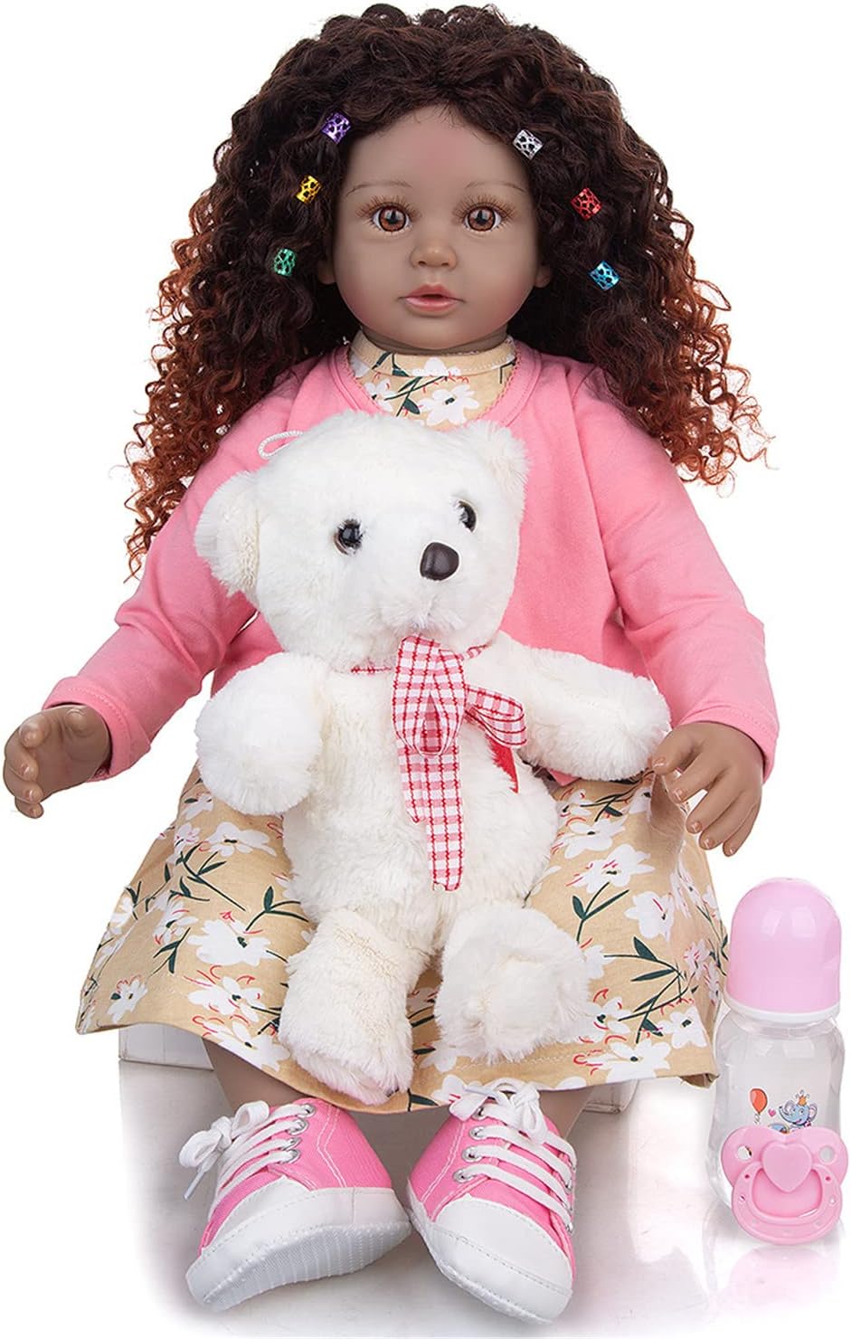 Leybold Reborn Baby Doll 24Inch Lifelike Handmade Silicone