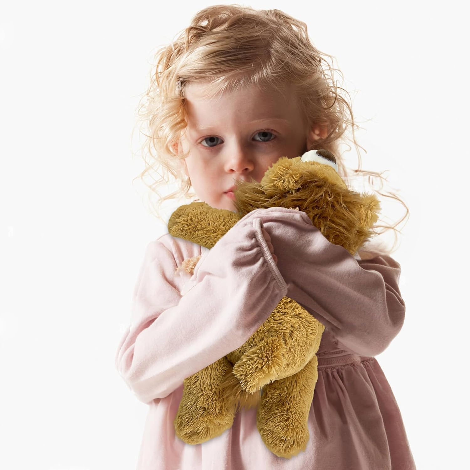 YOUBLEK 16 Weighted Lion Plush Toy for Kids Adults
