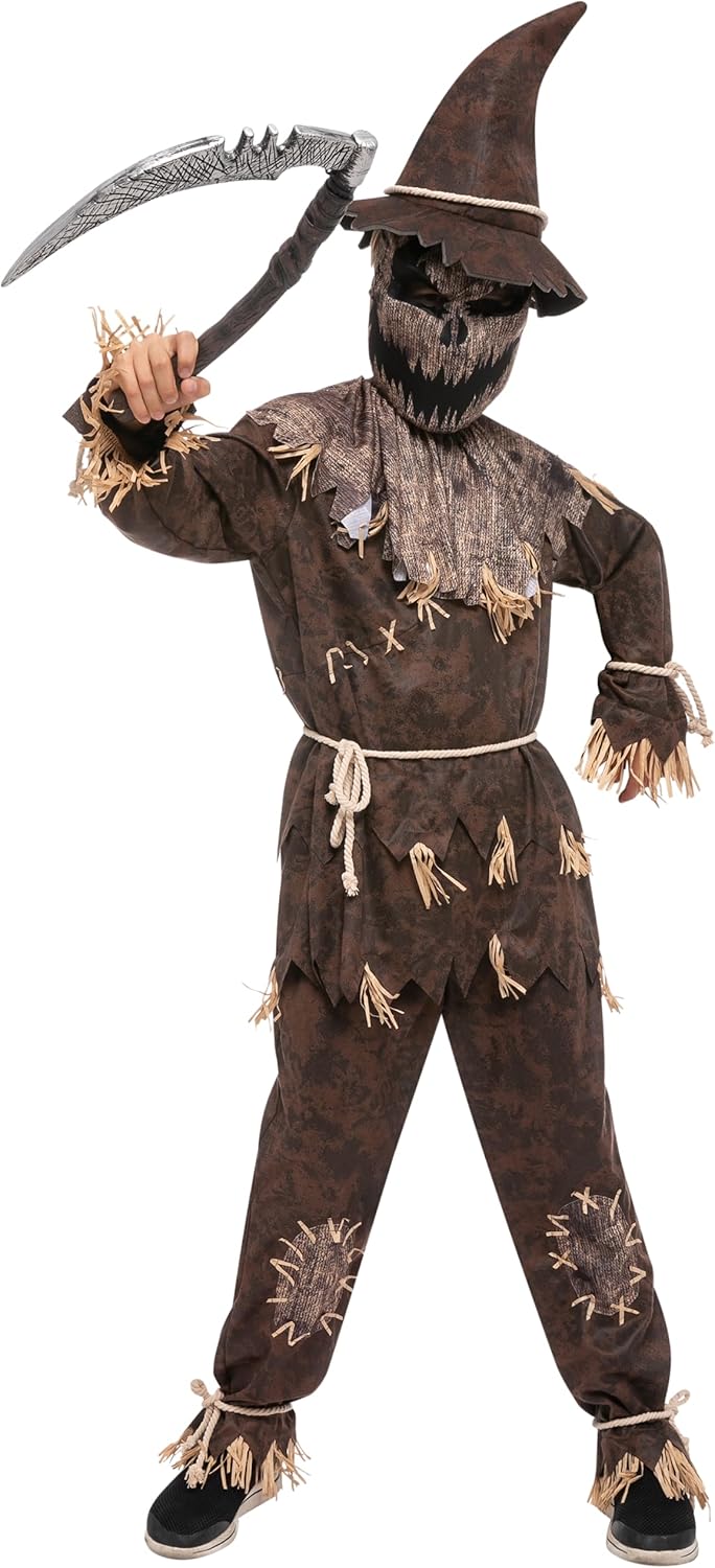 Spooktacular Creations Halloween Boys Scarecrow Costume for Kids
