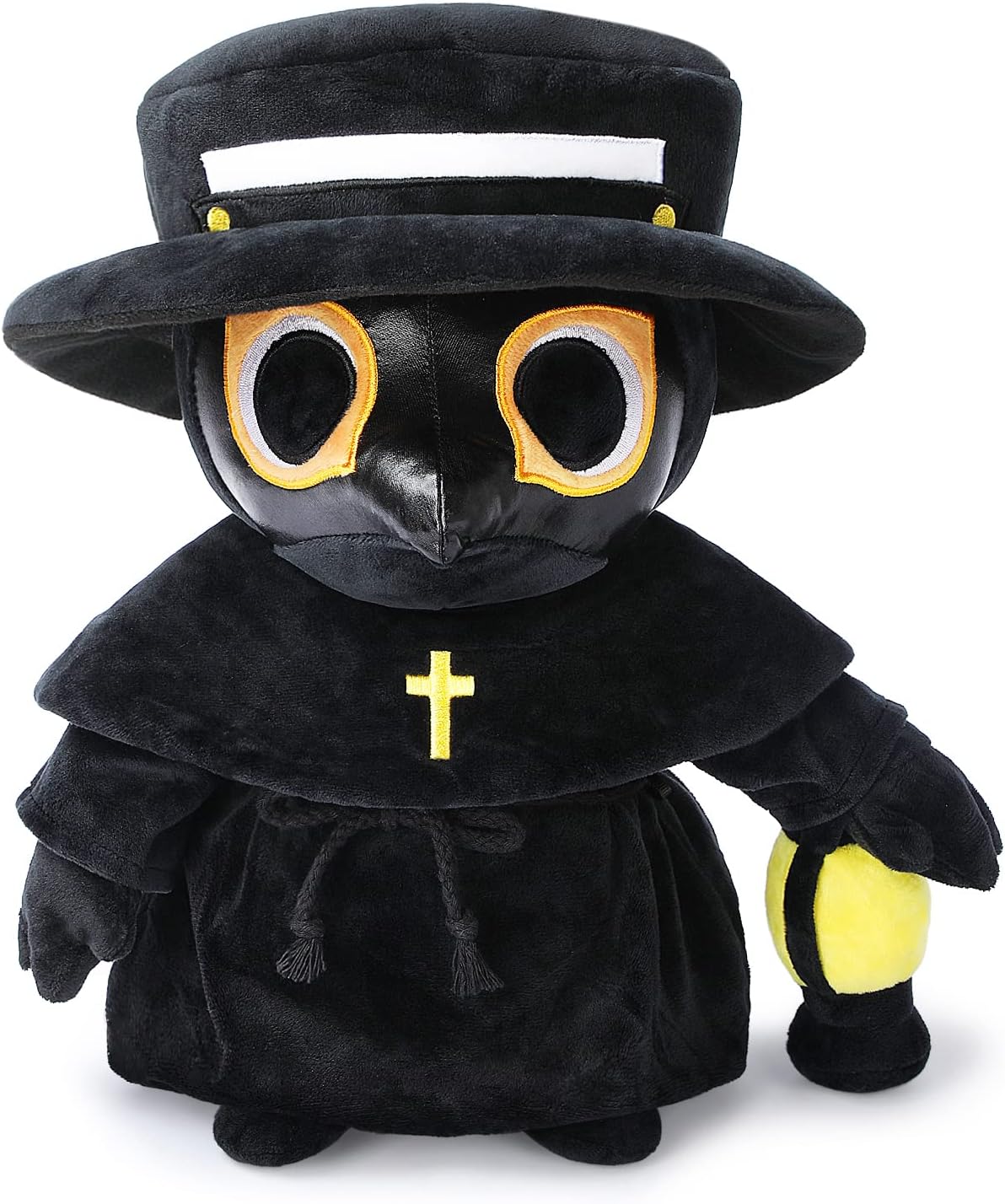 AULUDA Plague Doctor Plush Pillow 16 Inch Weighted Hug Toy