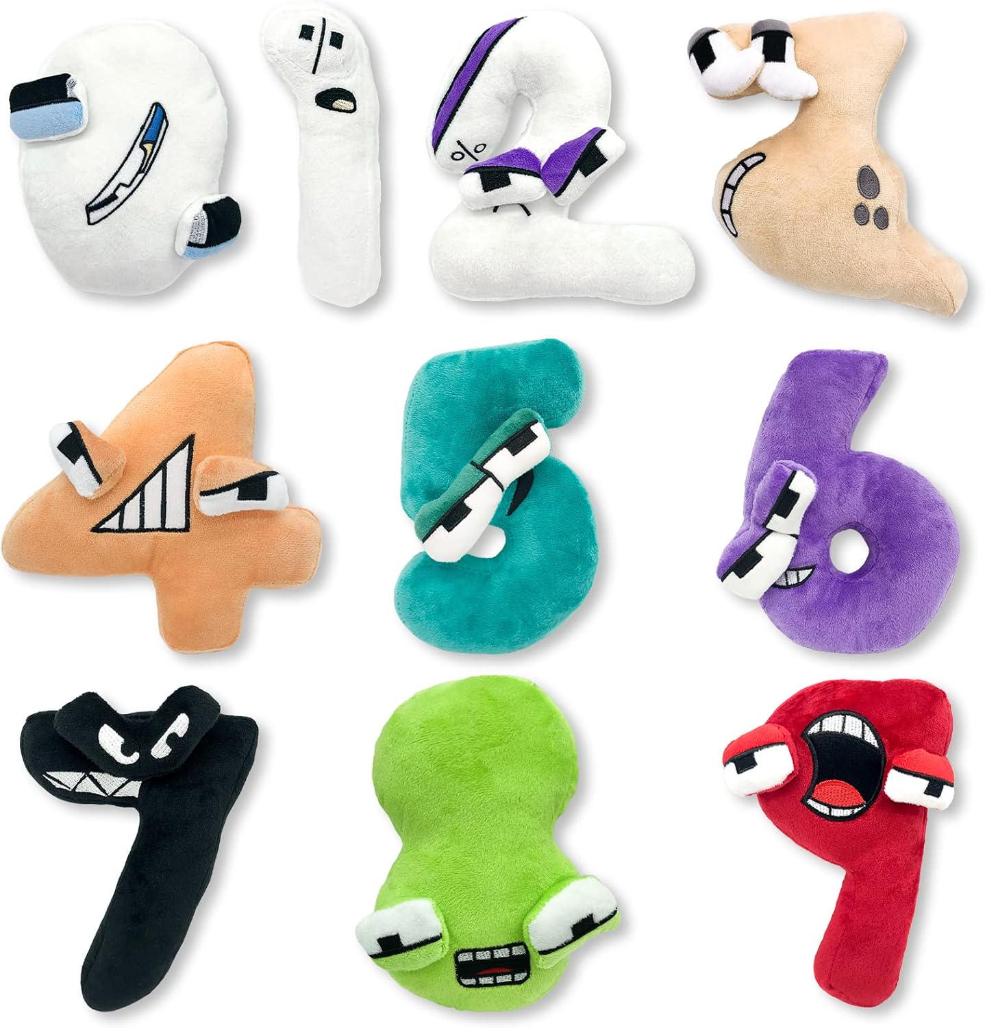 10PCS Nume Lore Plush Throw Pillow Plush Toy