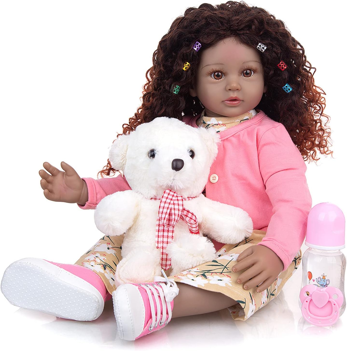 Leybold Reborn Baby Doll 24Inch Lifelike Handmade Silicone