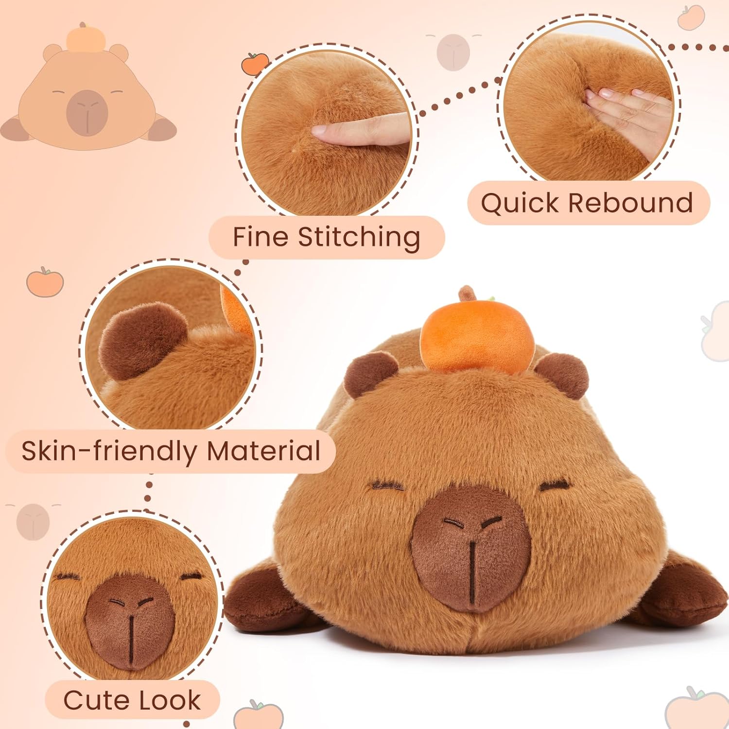 MINISO Capybara Plush Toy 196 Inches