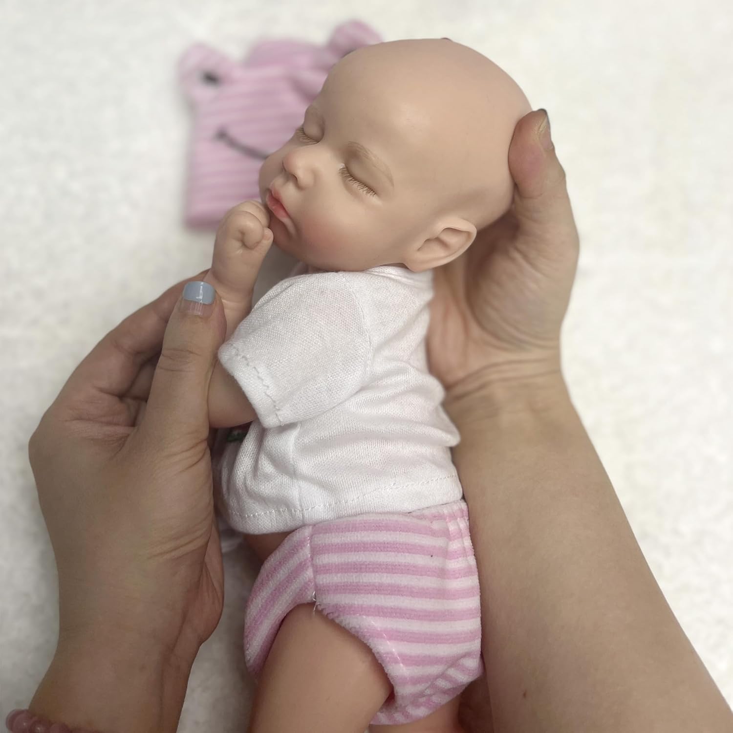 OtardDolls 33cm Realistic Solid Silicone Reborn Baby Doll