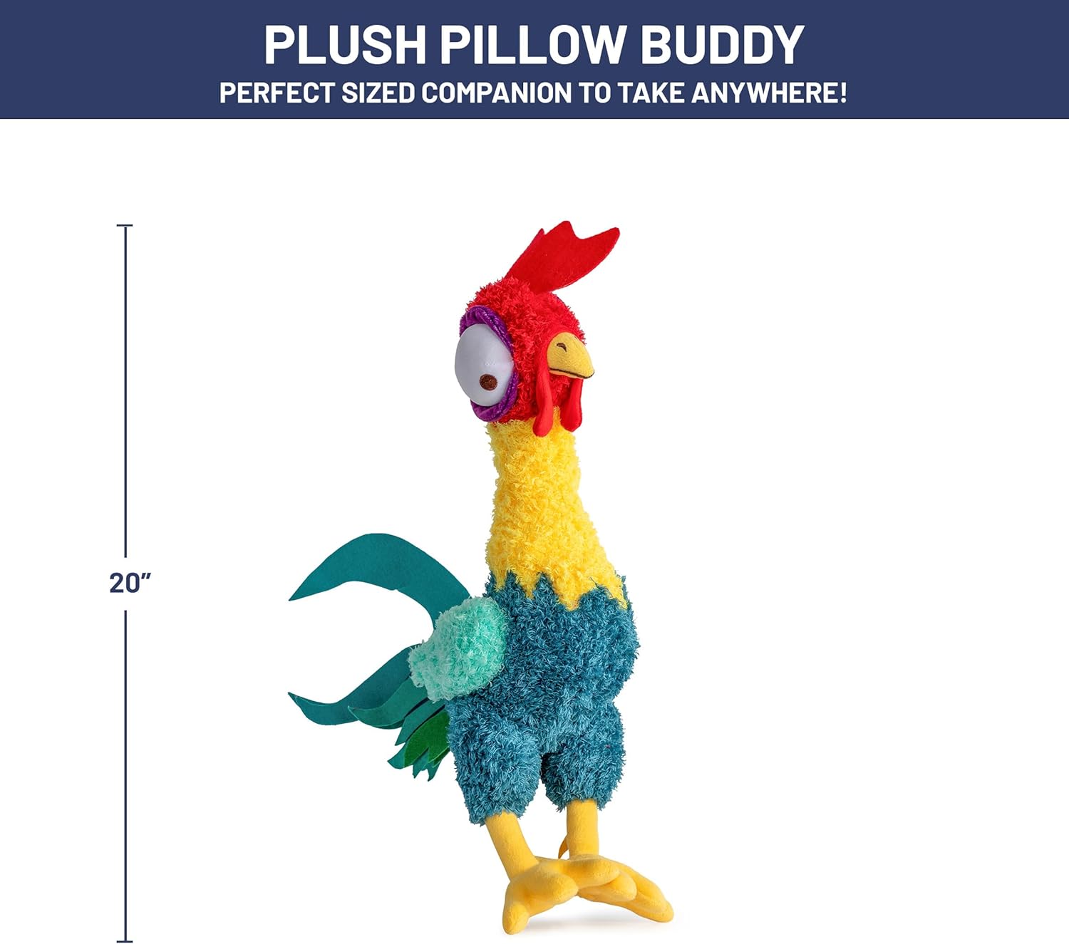 Jay Franco Disney Plush Pillow Buddy - Hei Hei 20 Inches 1