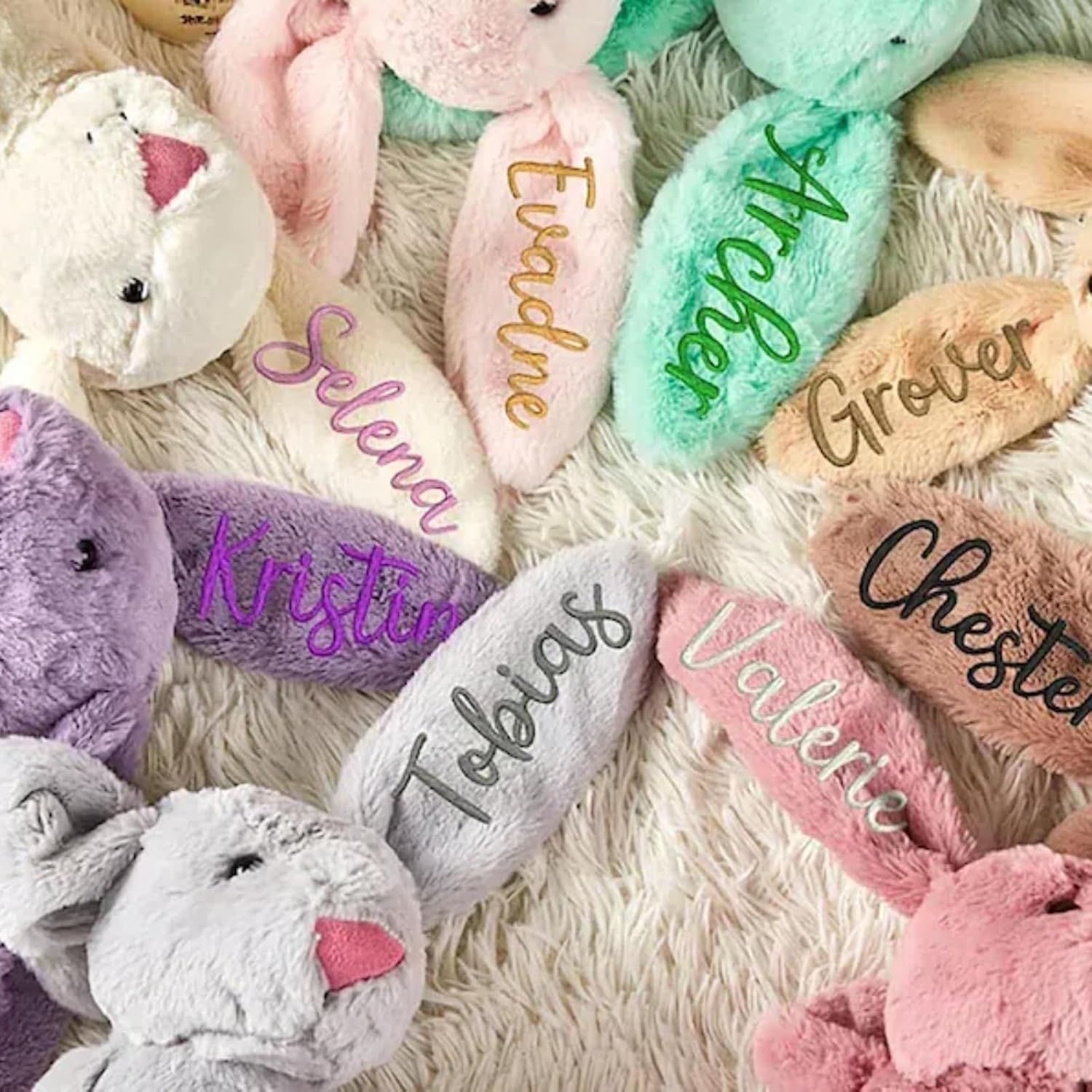 2025 Custom Plush Bunny with Name