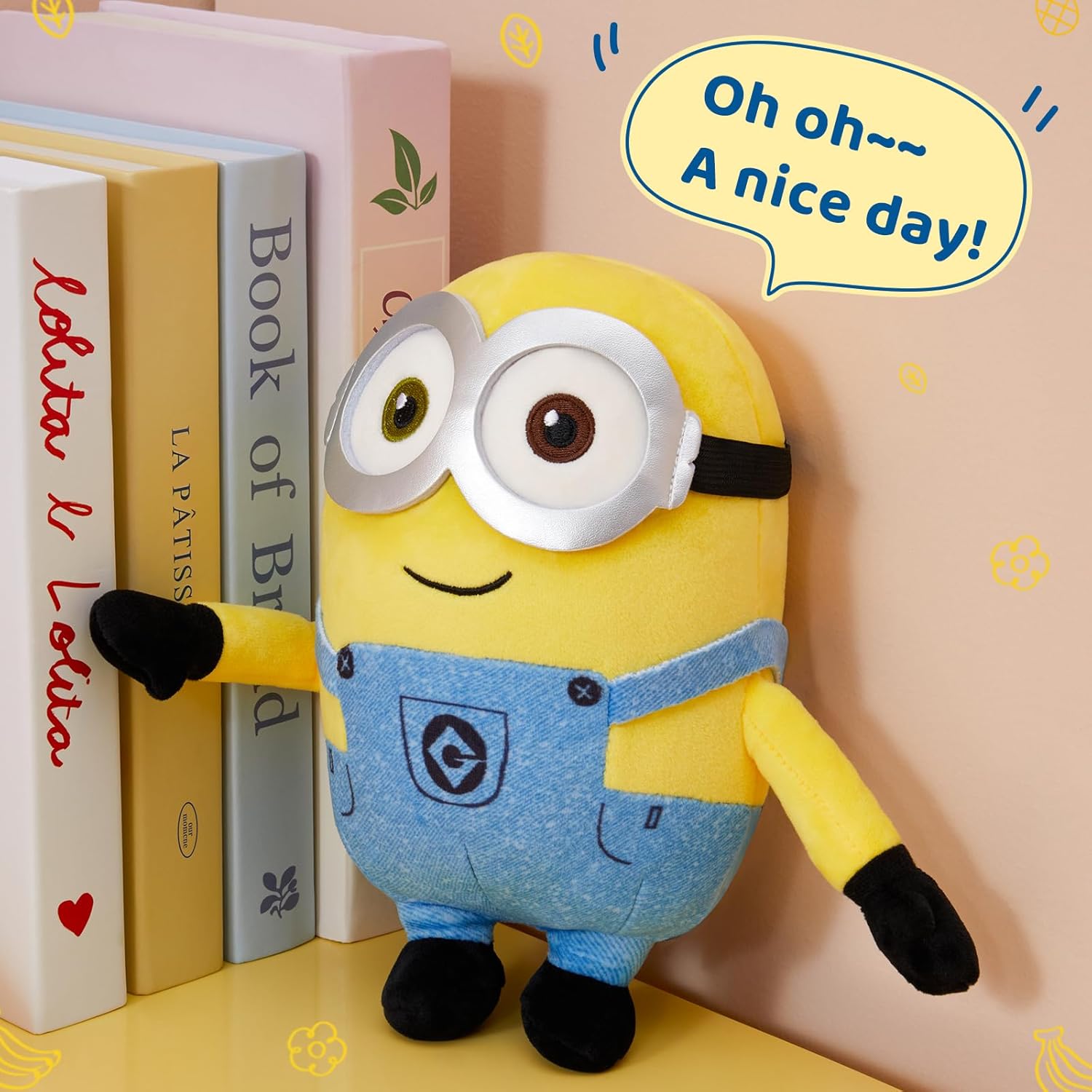 MINISO 8 Inch Minions Plush Pillow Toy Bob