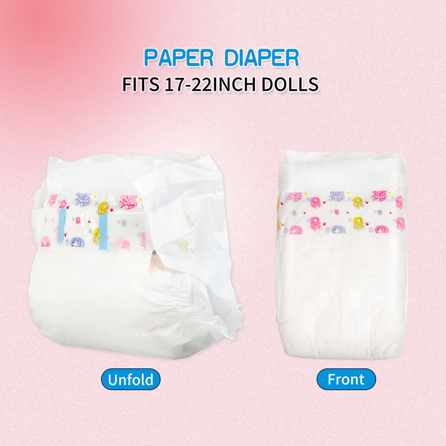 PEDOLLTREE Blue Puppy Reborn Baby Doll 11 Pcs Outfit Set