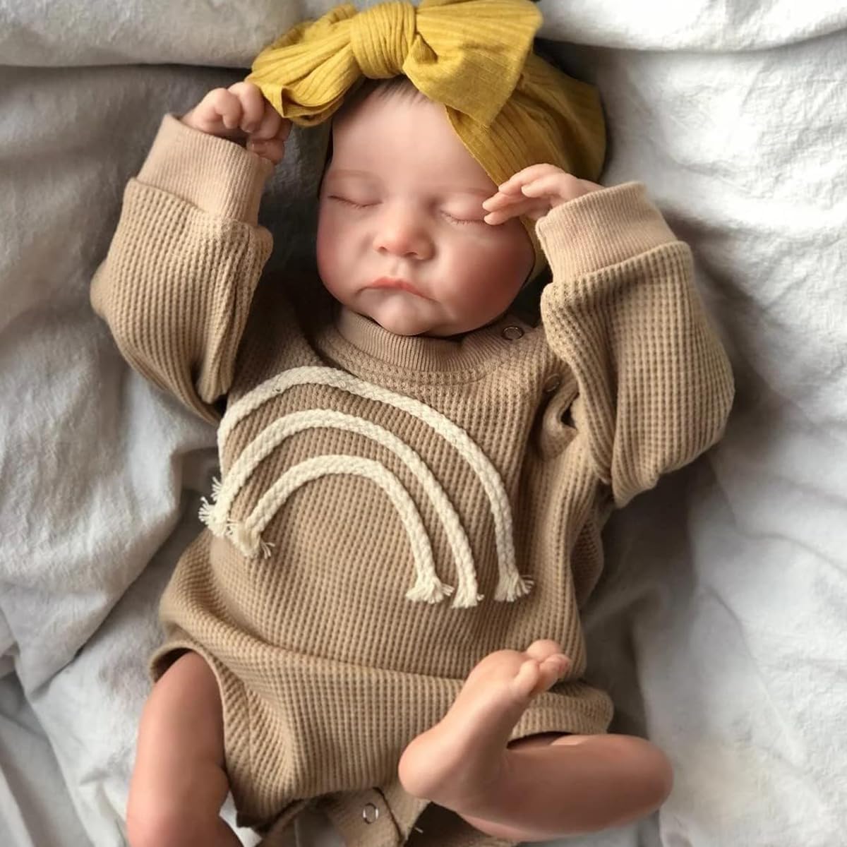 Pinky Reborn 19 Inch Realistic Newborn Doll